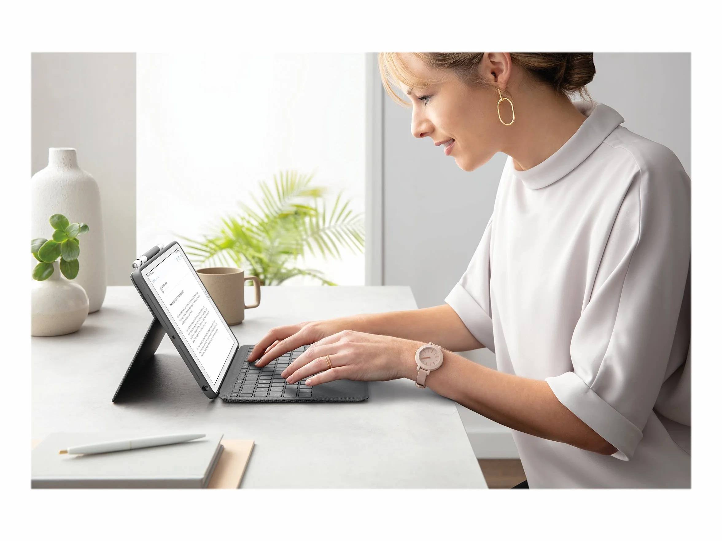 Logitech Combo Touch for iPad DEU QWERTZ