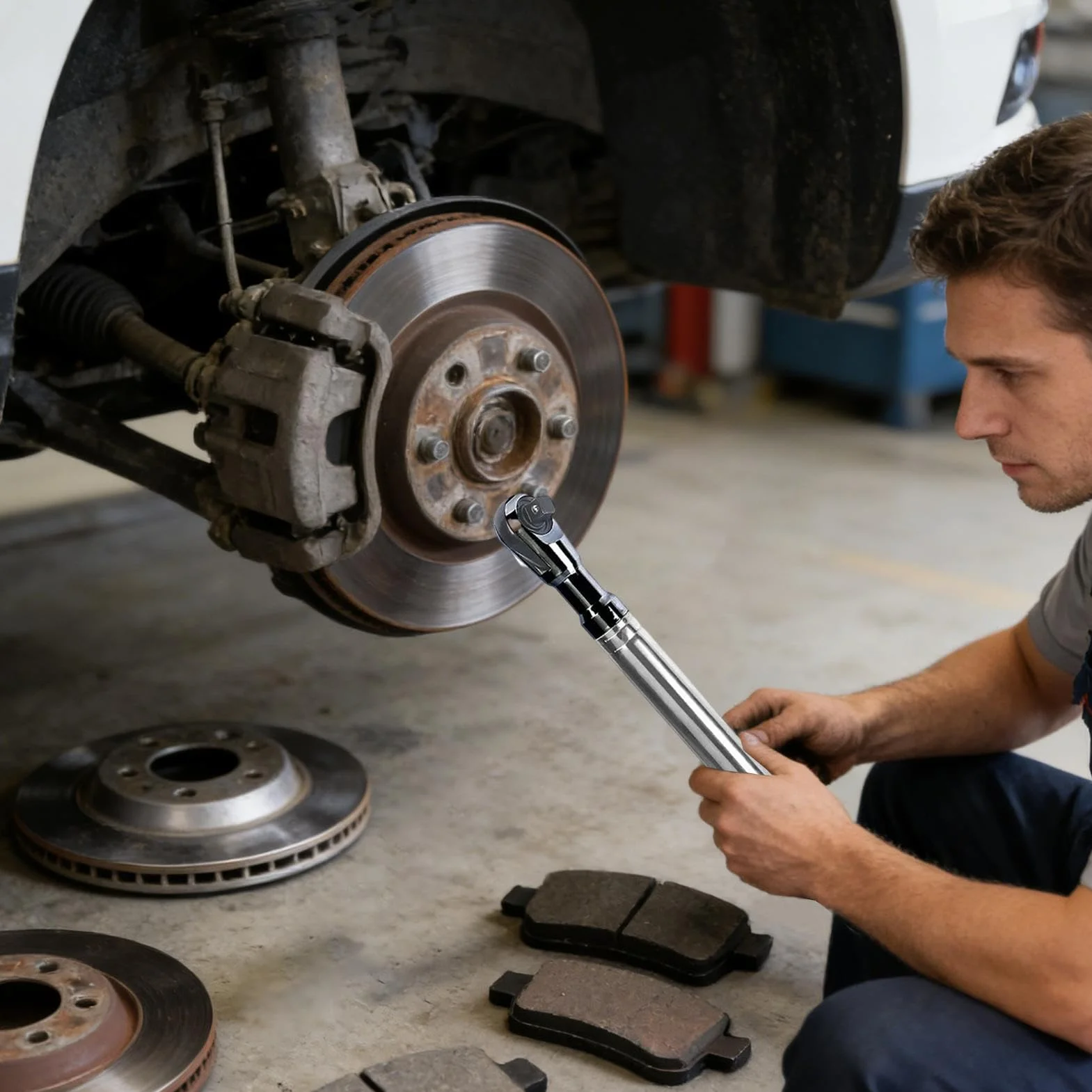 Klucz Offsetowy Narzędzie Przedłużające | Klucz Grzechotkowy Do Sprzętu Mechanicznego Motoryzacji Przemysłu Budownictwa Hydrauliki