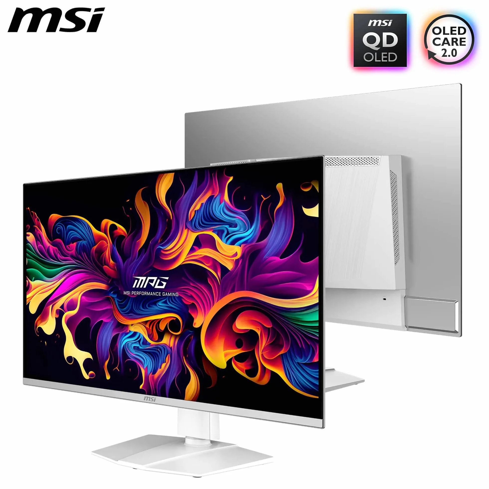 MSI MPG 321URXW QD-OLED 31,5 cala 4K UHD 240Hz 0,03 ms Gaming Monitor