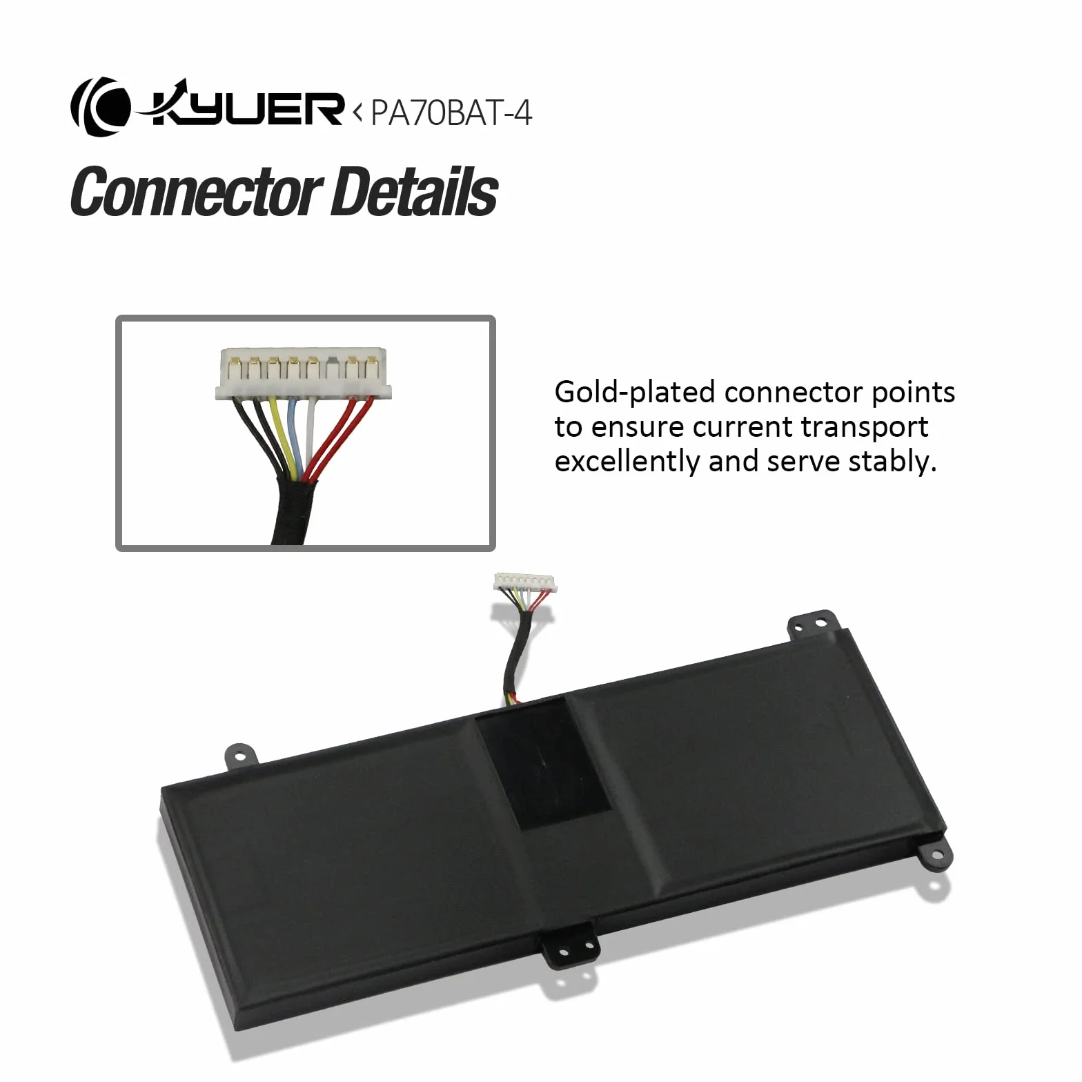 K KYUER 66Wh PA70BAT-4 Laptop Bateria do Powerspec 1710 Medion Erazer X7855 X7857 X7859 Sager NP8370 NP8373 NP8375 NP8375-S Clevo PA70HS PA71HP6 PA71HS PA71ES PA70HS-G PA71HP6-G PA71HS-G PA71ES-G