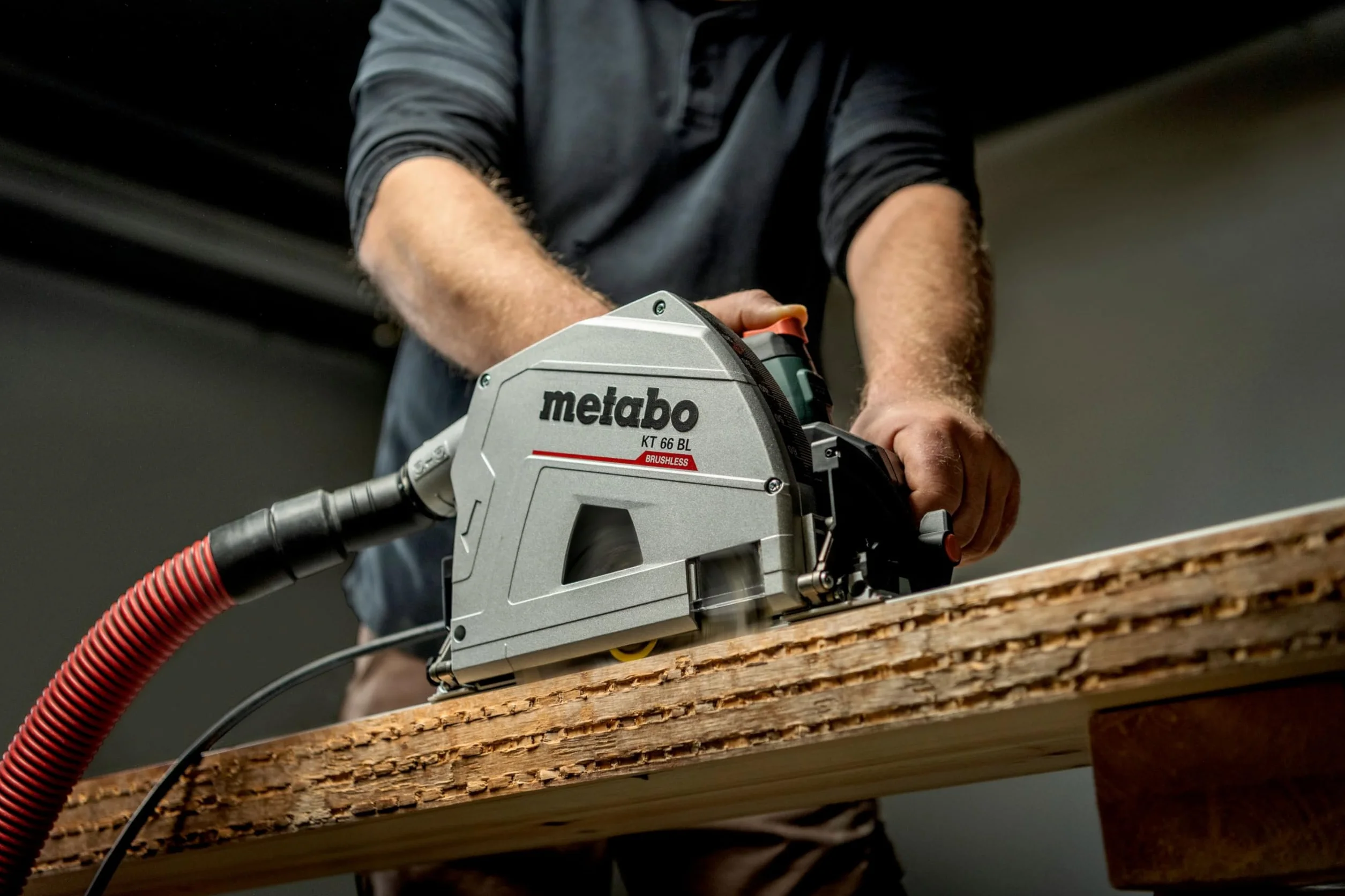 Metabo KS 66 BL ręczna piła tarczowa Metabox, z prowadnicą, z silnikiem bezszczotkowym, z hamulcem wybiegowym, piła tarczowa, piła tarczowa 691219000