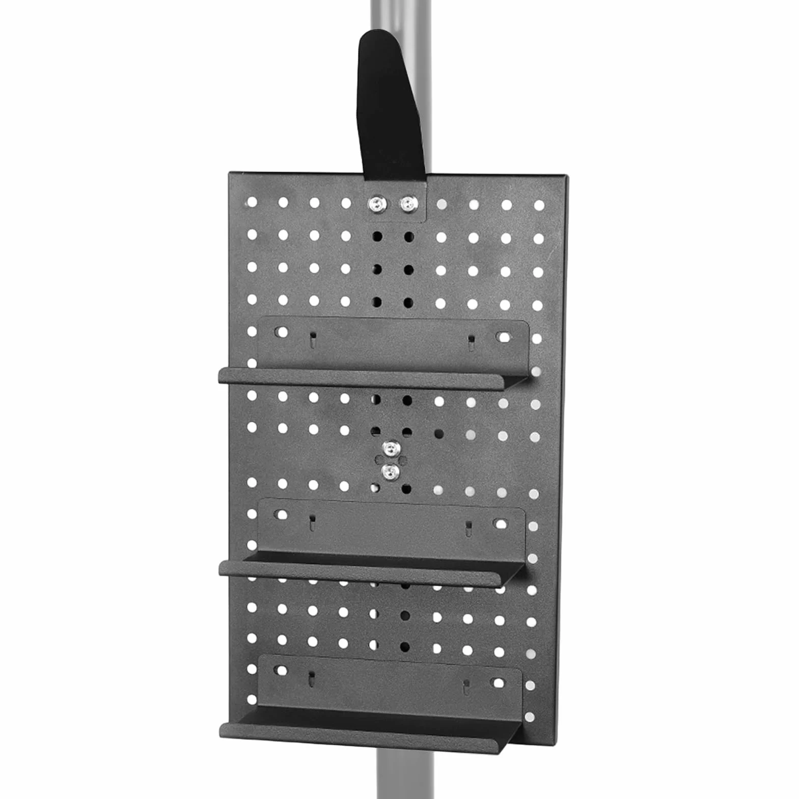 Pegboard zestaw do przechowywania na biurku, organizer rowerowy, uchwyt ścienny ze stopu aluminium z haczykami, do przechowywania z regulowanym układem, akcesoria garażowe, narzędzie do