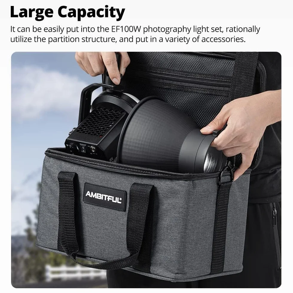 AMBITFUL Torba transportowa, czarny, AMBITFUL PB18, Walizka