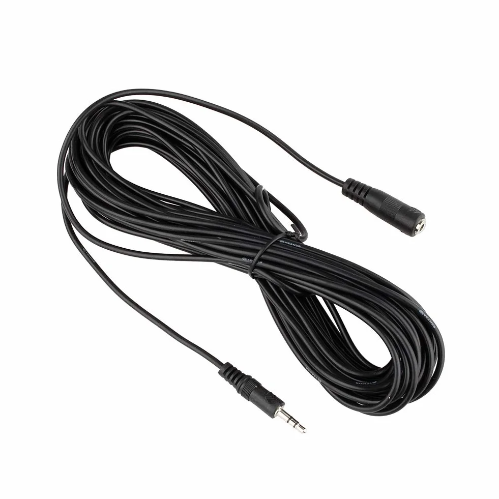Przedłużacz Kabla Kabel Przedłużający 10M 32Ft 3.5Mm Wzmacniacz Podczerwieni Ir Rozszerzenie Gniazda dla o Kabel do Odbiornika Ir