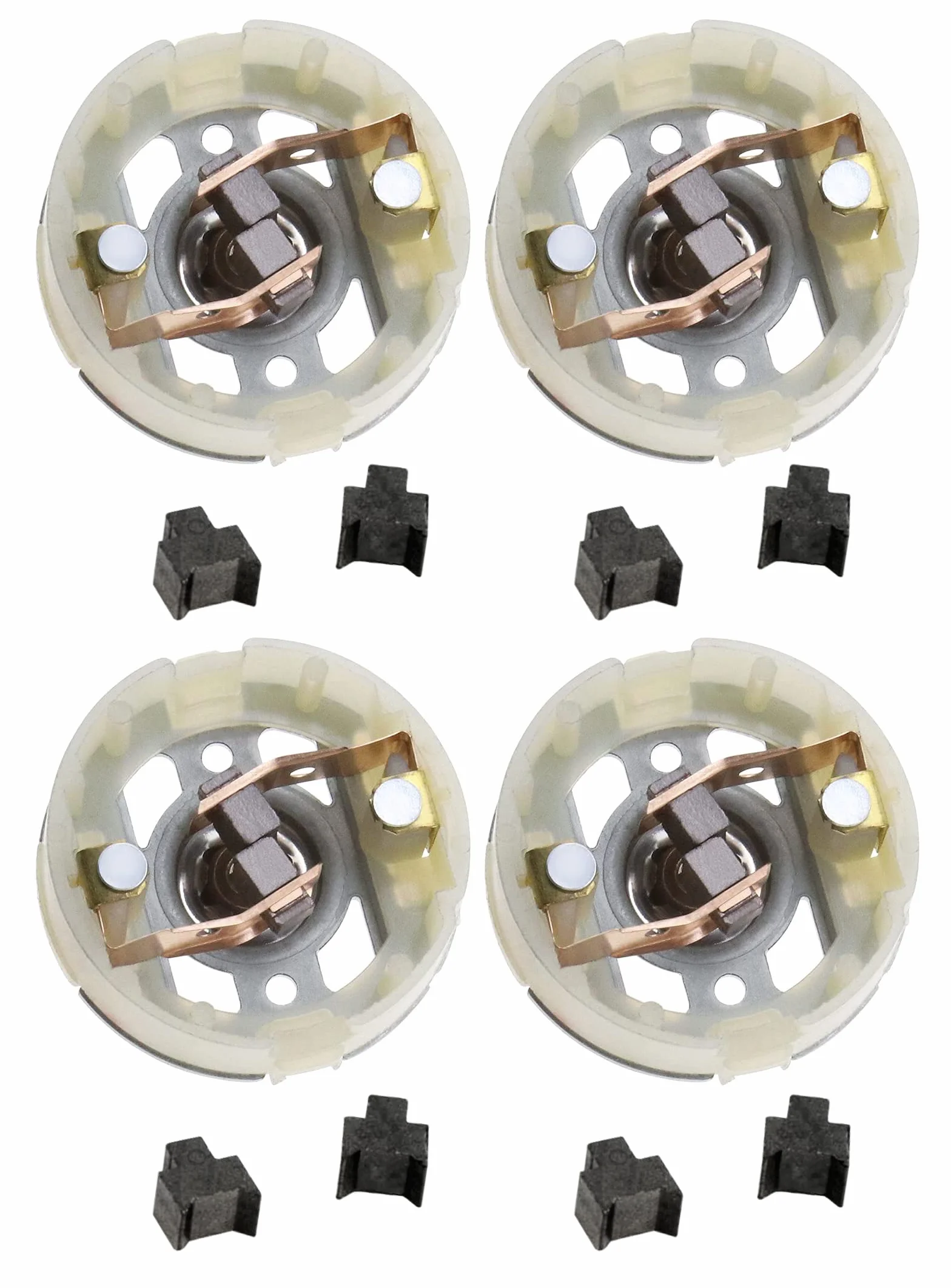 WANGCL 4 szt. Burch węglowy silnika do RS/GRS550VC Bosch MAKITA narzędzia silnikowe wiertarka akumulatorowa RS550