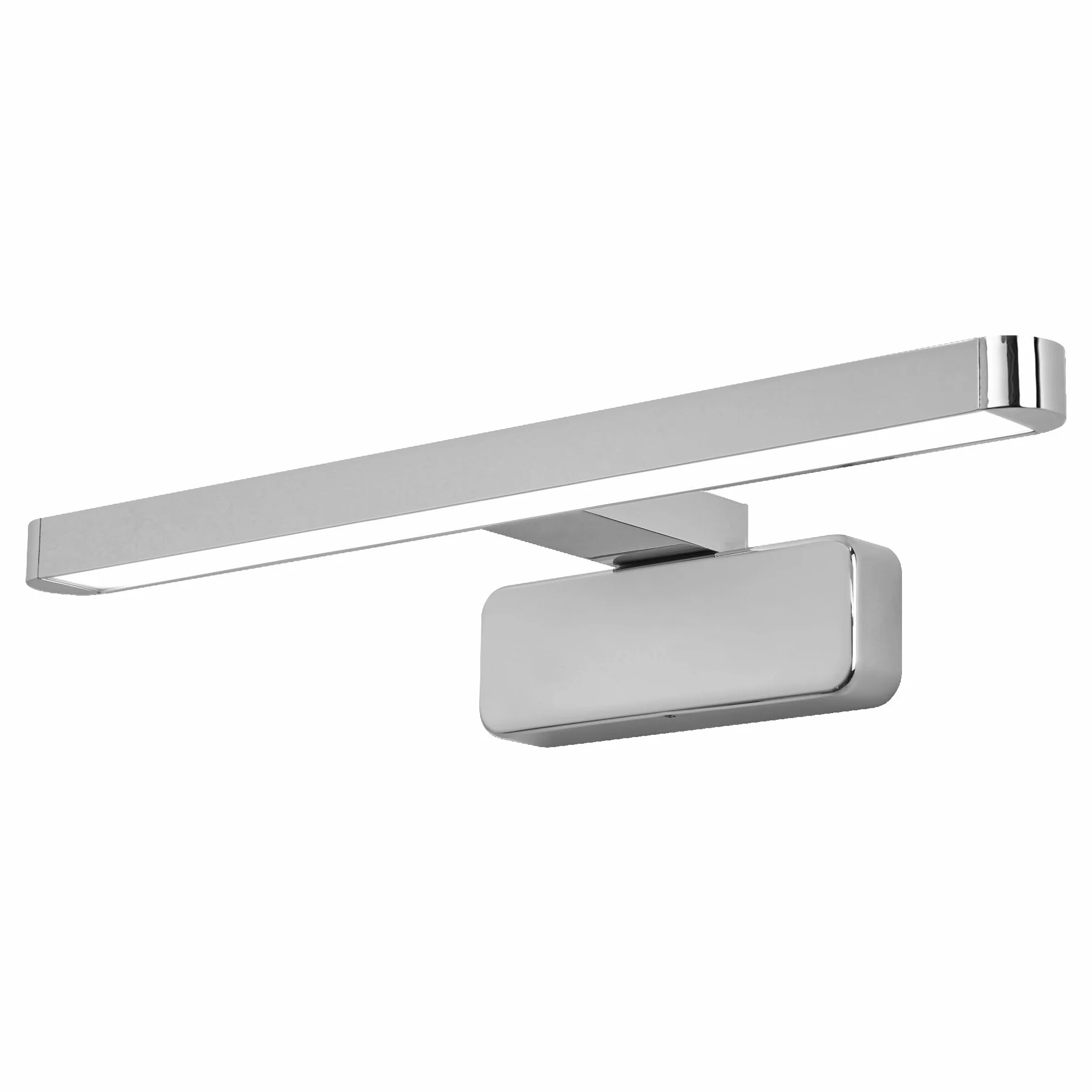 LEDVANCE Orbis Disc Bask Barzunt Luro Light 400 mm, Chrom, 6W, 720LM, Ciepłe do Zimnego Białego Światła, Kontrolowane, Montaż Ściany i Lustra, Klasa Ochrony Ip44, 3000K-4000K