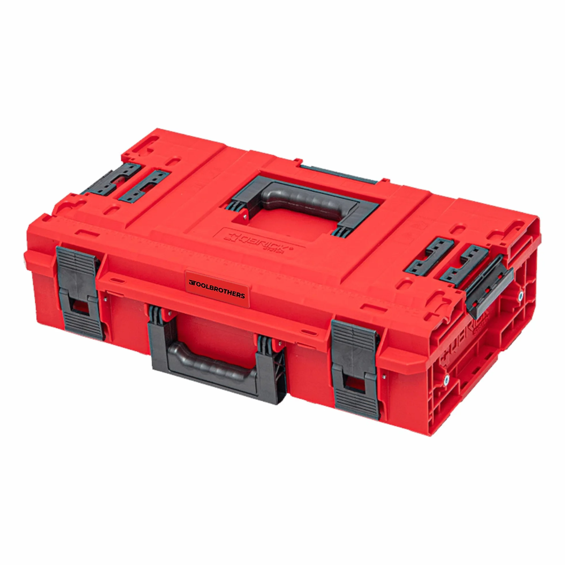 Toolbrothers RHINO ONE 200 2.0 Vario RED ULTRA HD Custom walizka narzędziowa organizer modułowy 585 x 385 x 190 mm 15,4 l można układać w stos IP66