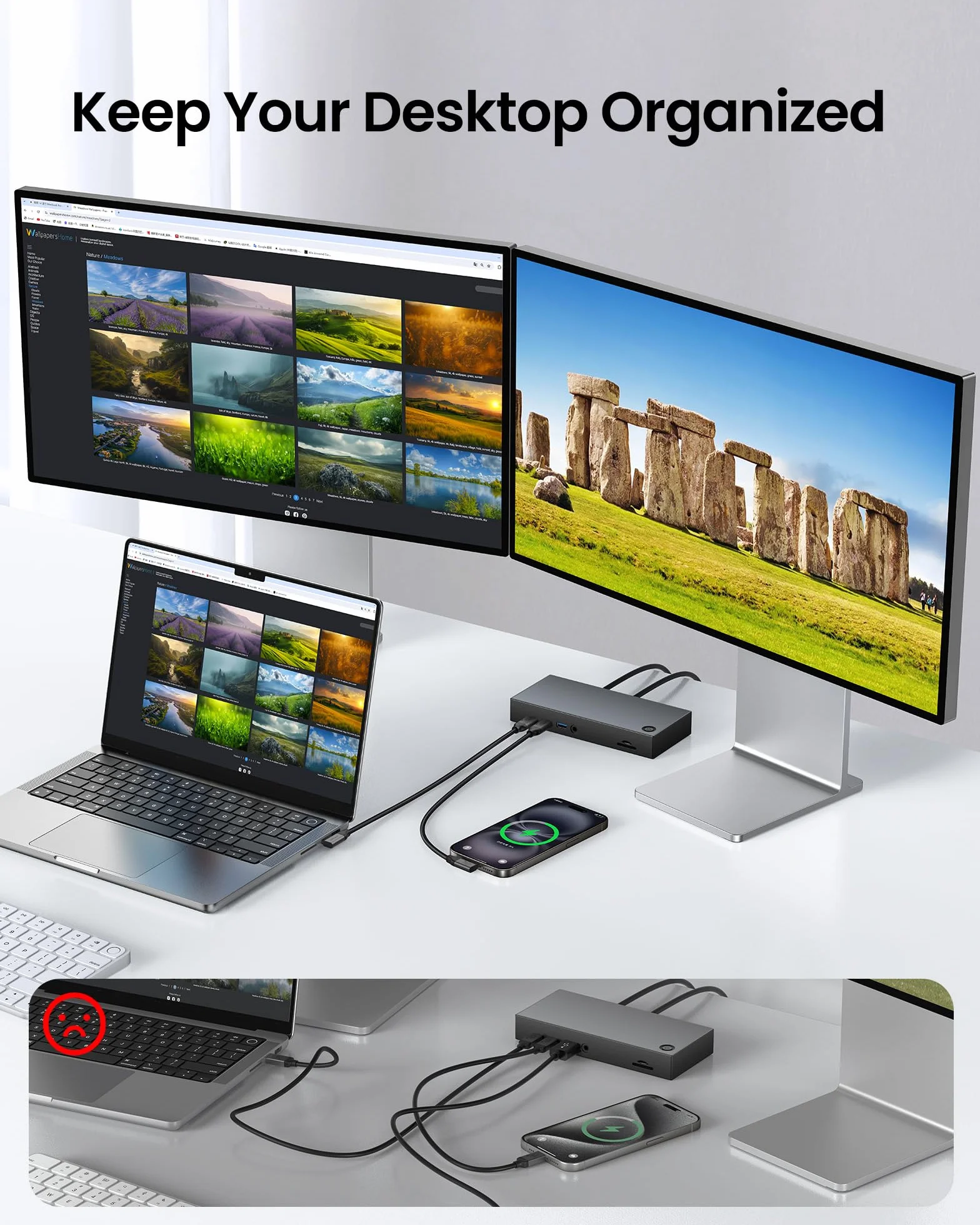 Silkland USB4 Thunderbolt 4 1M Kątowy Kabel 40Gbps 240W 90 Stopni 8K@60Hz USB C do USB C do iPhone 16/15 Pro Max MacBook Pro iPad Pro