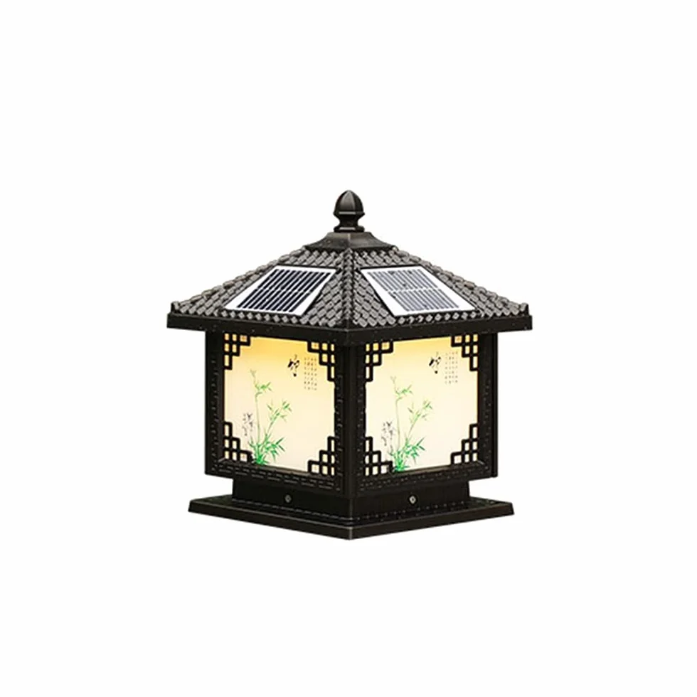 Oświetlenie Zewnętrzne Słupków, Zewnętrzne Lampy Solarne Na Słupki, Wodoodporna Lampa Led Na Słupki Do Ogrodzeń, Tarasów Lub Ogrodów, Pasująca Do Słupków Drewnianych 4X4, 6X6 Ze Szkłem Aluminiowym, Cz