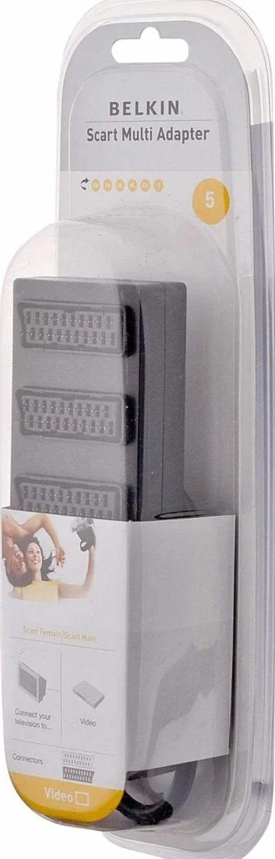 Belkin adapter Scart 3-drożny rozdzielacz