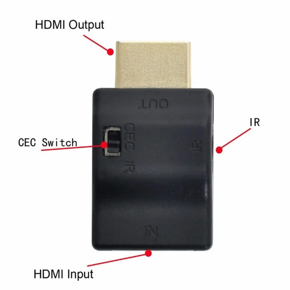 Adapter zdalnie sterowany HDMI 2.0 IR CEC ARC HDCP
