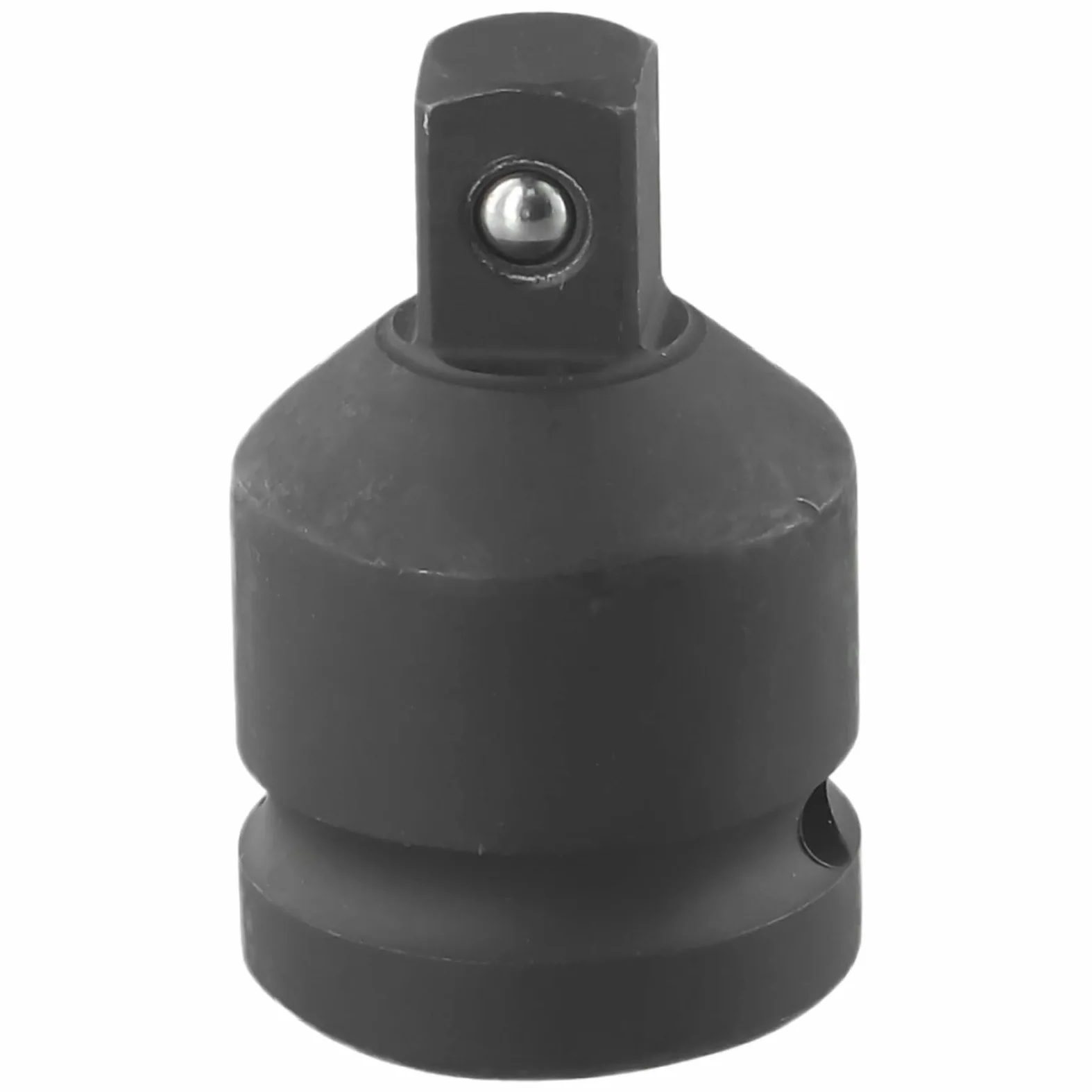 Zestaw adapterów nasadowych ze stali chromowanej 1/4" 3/8" 1/2" 3/4" Konwerter klucza pneumatycznego z grzechotką, czarny