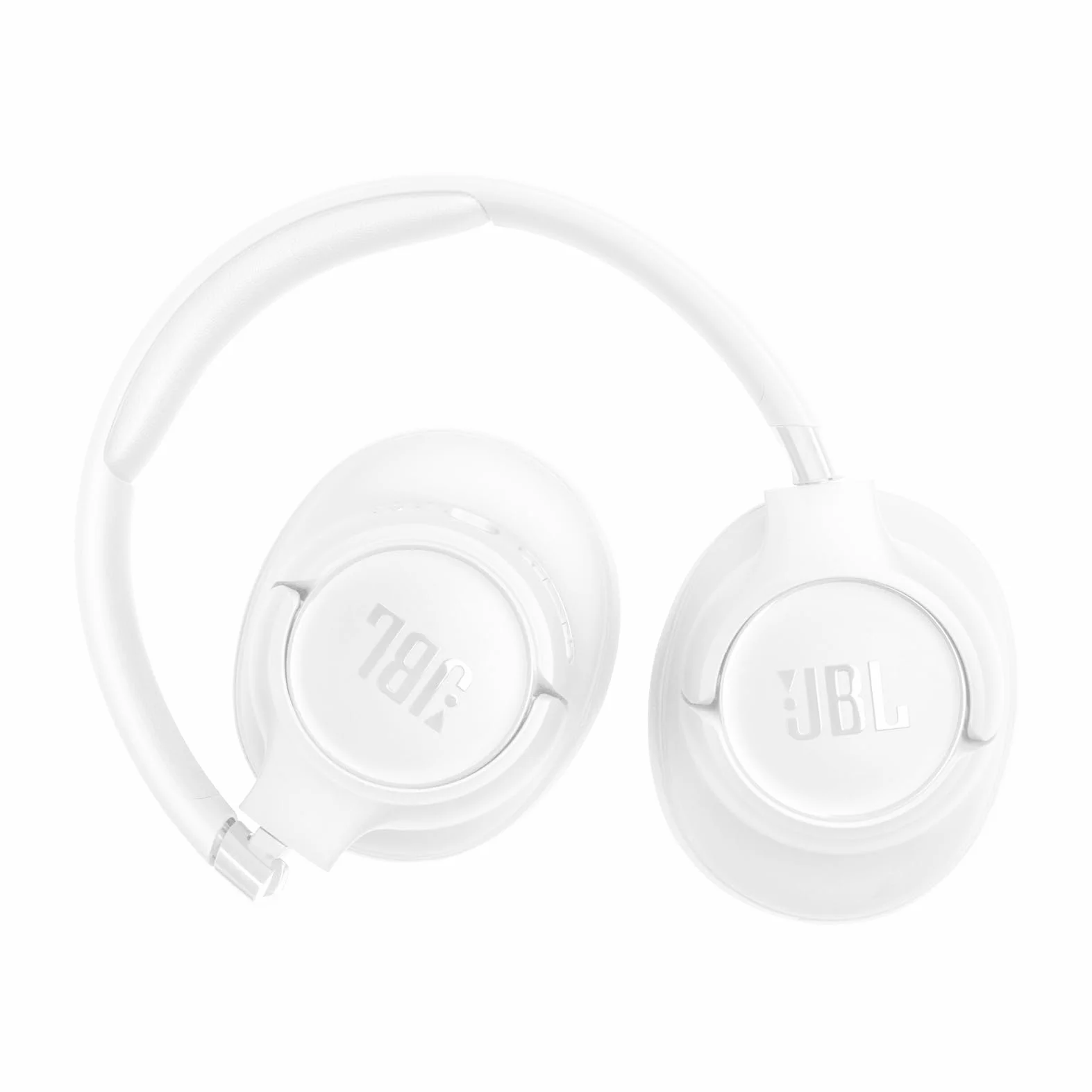 JBL Tune 730 BT Bezprzewodowe Słuchawki Wokółuszne Bluetooth 6.0, 76h Baterii, Składane, Pure Bass, Białe