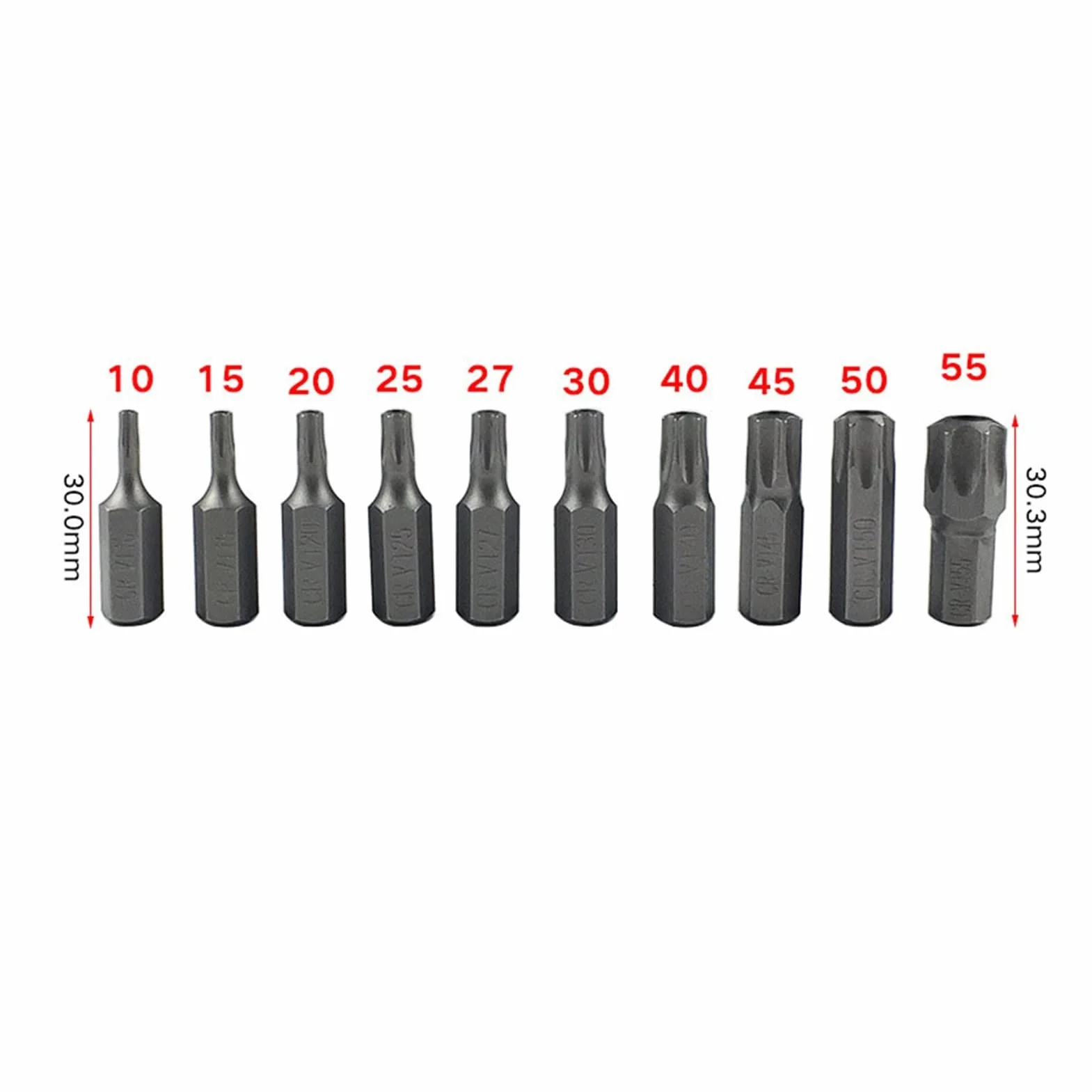 Zestaw narzędzi do kluczy nasadowych – 6-częściowy adapter nasadowy, reduktor i śrubokręt grzechotkowy do zastosowań 1/4, 1/2, 3/8, 3/4 cala