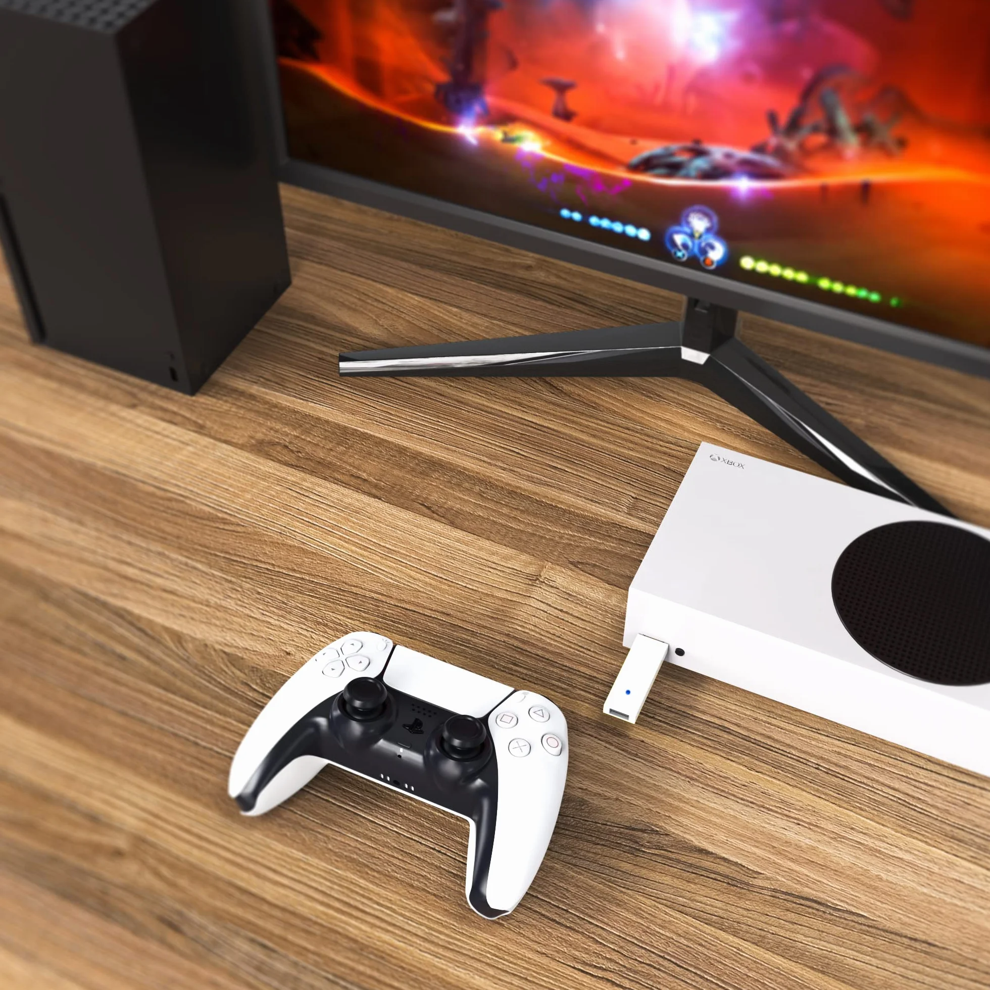 MAYFLASH MAGIC-X Bezprzewodowy adapter Bluetooth USB dla Xbox Series S/X, Xbox One, Switch, PS5, PS4