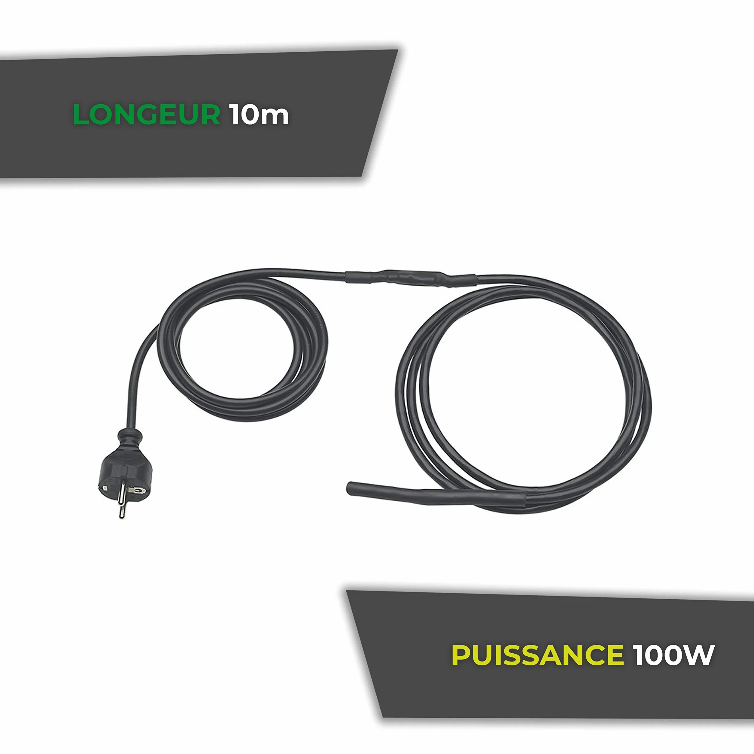 Bio Green Kabel grzewczy 10m 100W samoograniczający IP67