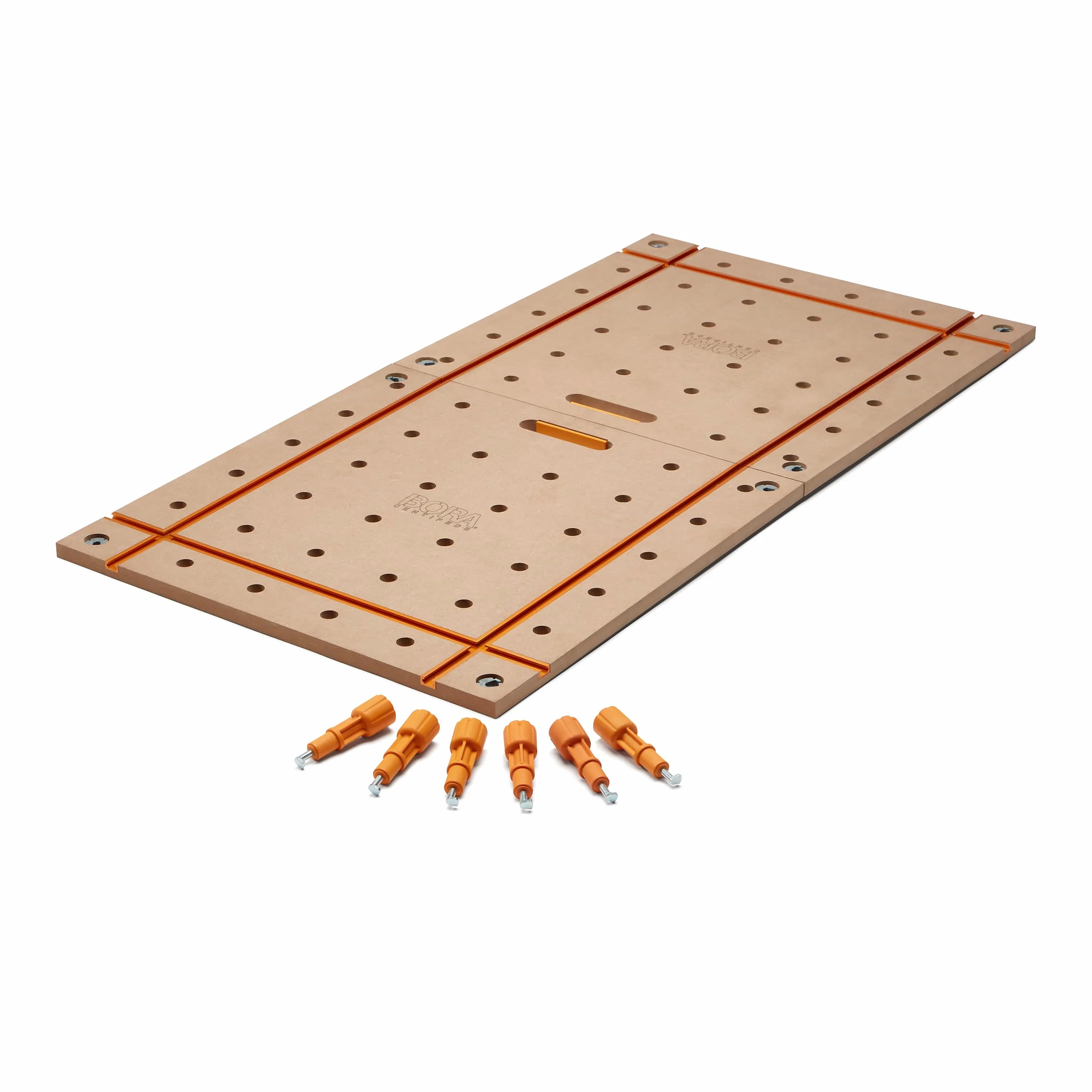 BORA Centipede 0,6 x 1,2 m T-Track Blat - otwory dla psów 20 mm