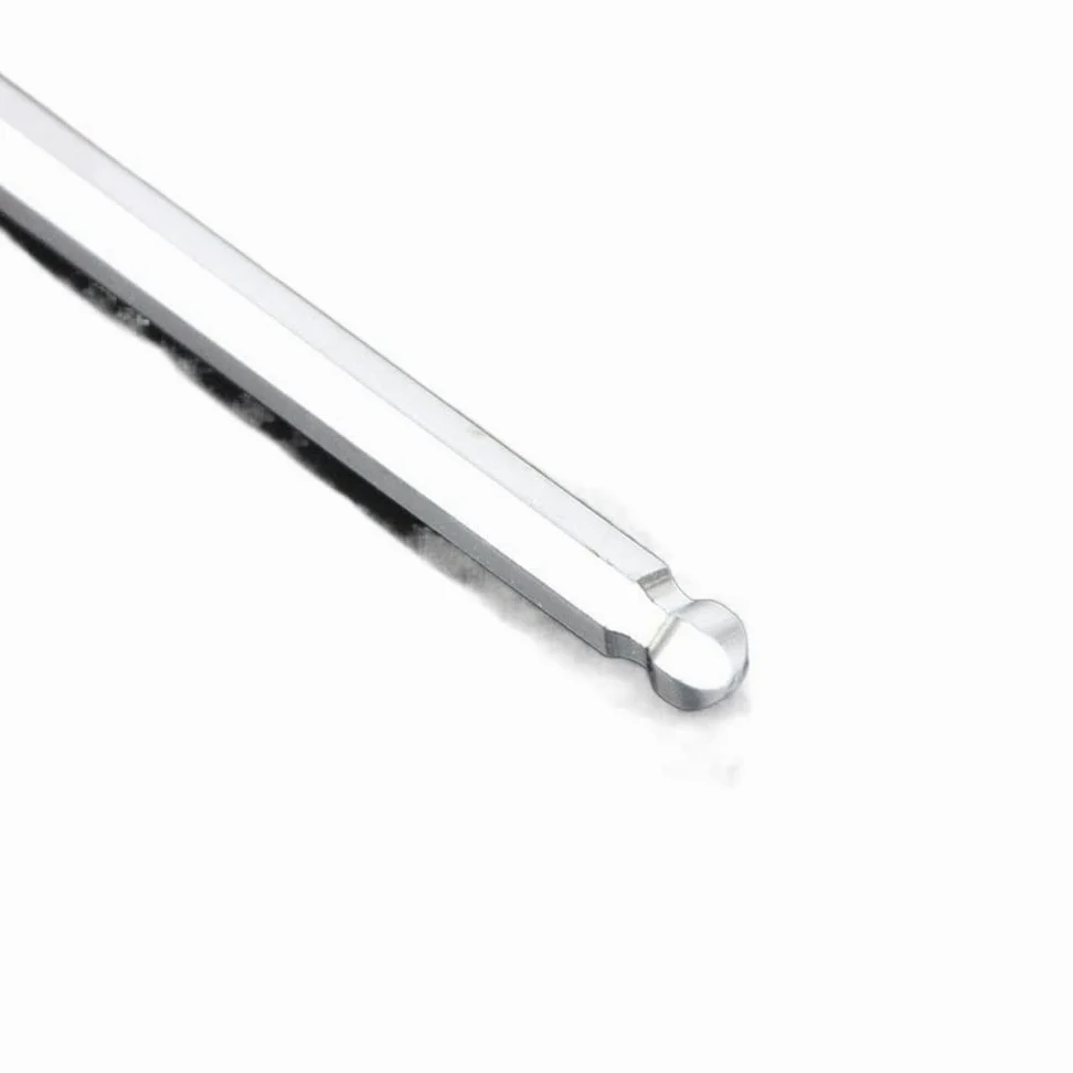 1-5 szt. 1,5 mm - 10 mm stal CR-V narzędzia do naprawy kluczy sześciokątnych w kształcie litery L potężny klucz imbusowy głowica kulowa długość klucza imbusowego (kolor: 15 zestawów, rozmiar: 10 mm (1 szt.)