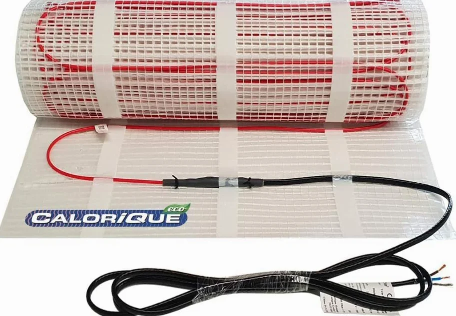 EXTHERM ECO elektryczna mata kablowa grzewcza – 5 m² – oszczędne ogrzewanie podłogowe 150 W/m² – technologia Twin – odnawialne źródła energii – klasa efektywności energetycznej A+++