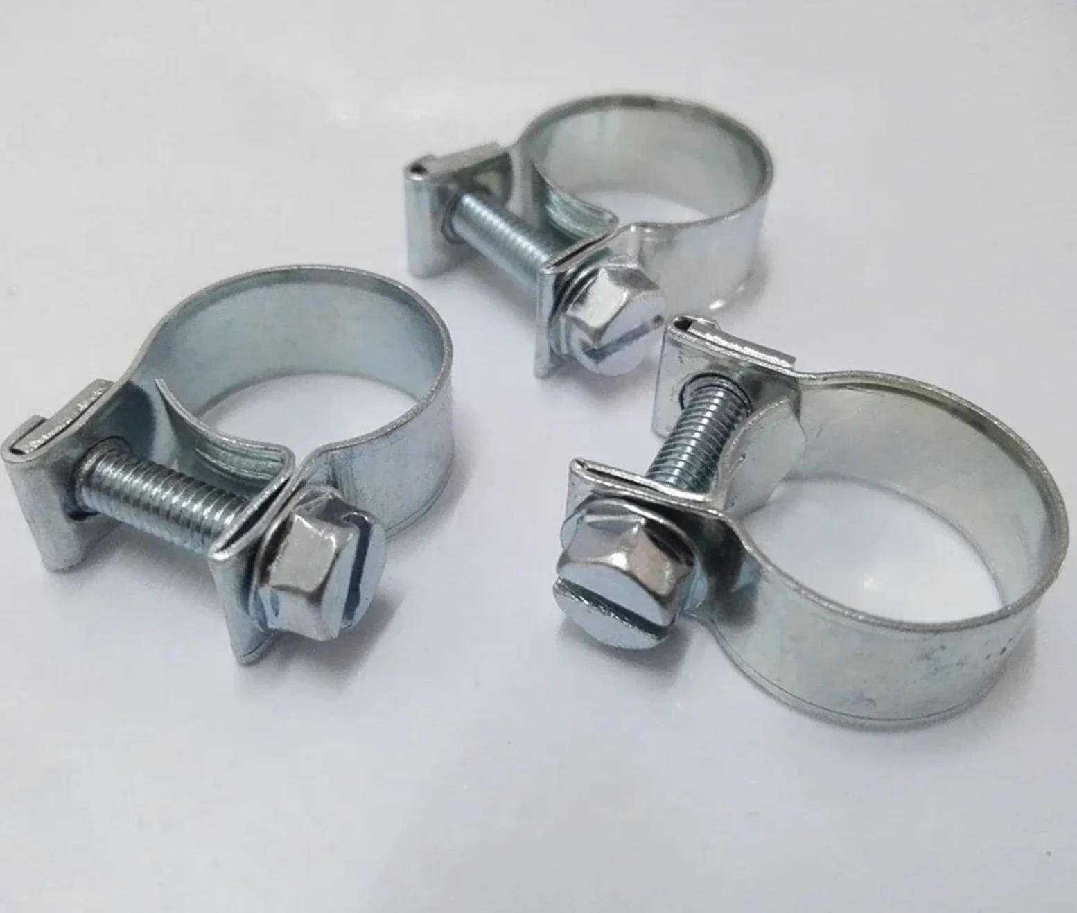 50 szt. Zaciski do węża 6 mm do 20 mm do rur samochodowych Narzędzie mocujące (9-11 mm)
