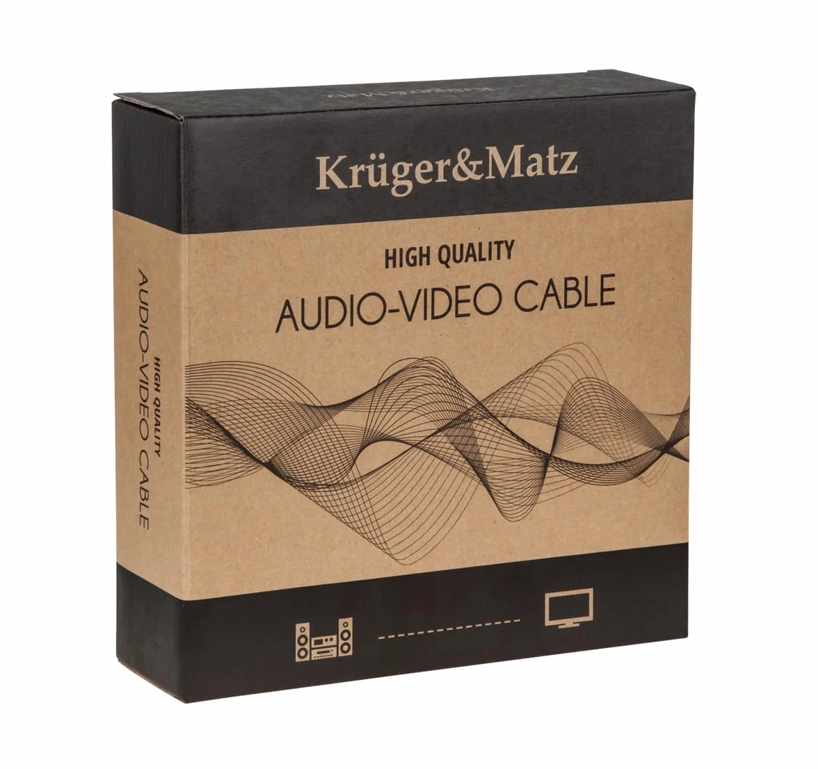 Kabel głośnikowy 3.0m Kruger&Matz KM0334