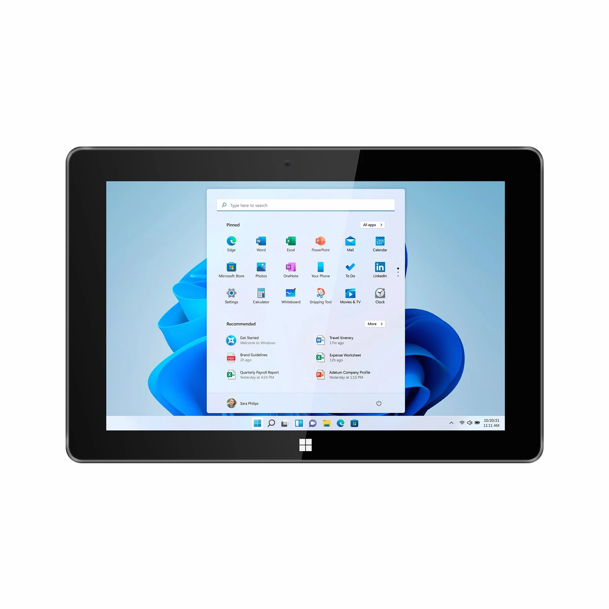 Krüger&Matz Tablet 2in1 EDGE 1089 Przekątna 10,1" HDMI 8/256 GB Windows 11 Pro Klawiatura KM1089.1