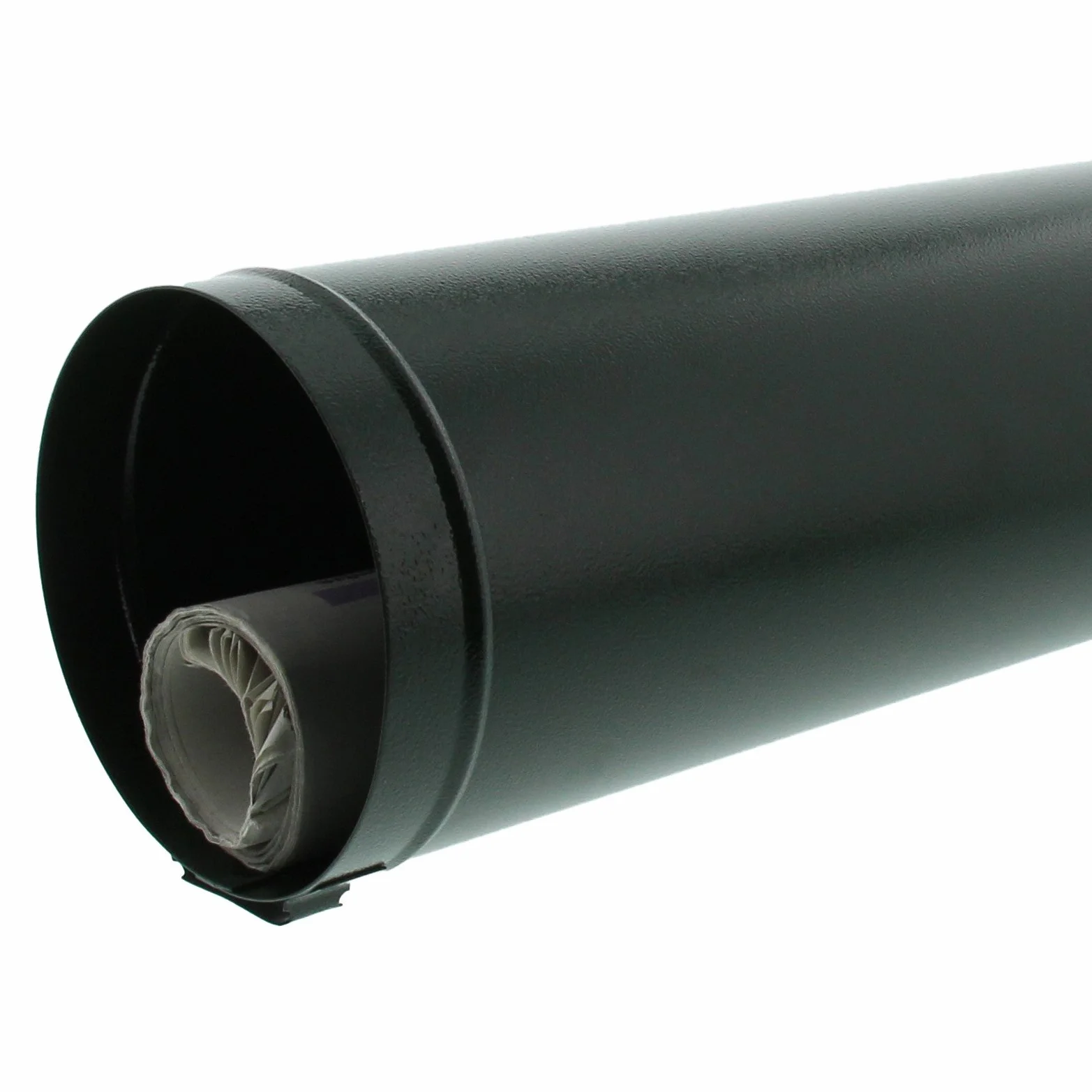 Burg-Wächter tuba na gazety, ocynkowana stal, okrągła, News 5800 GR, szer. x Ø 400 x 120 mm, zielona (podobna do RAL 6009)