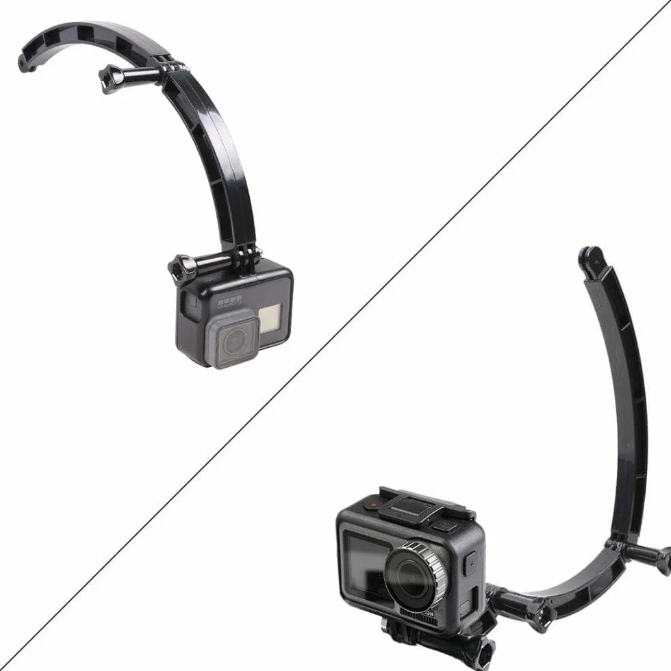 Zestaw montażowy kasku 3 w 1 Gopro Hero SJCAM EK7000 GeekPro 7,5/13,5/19,5 cm