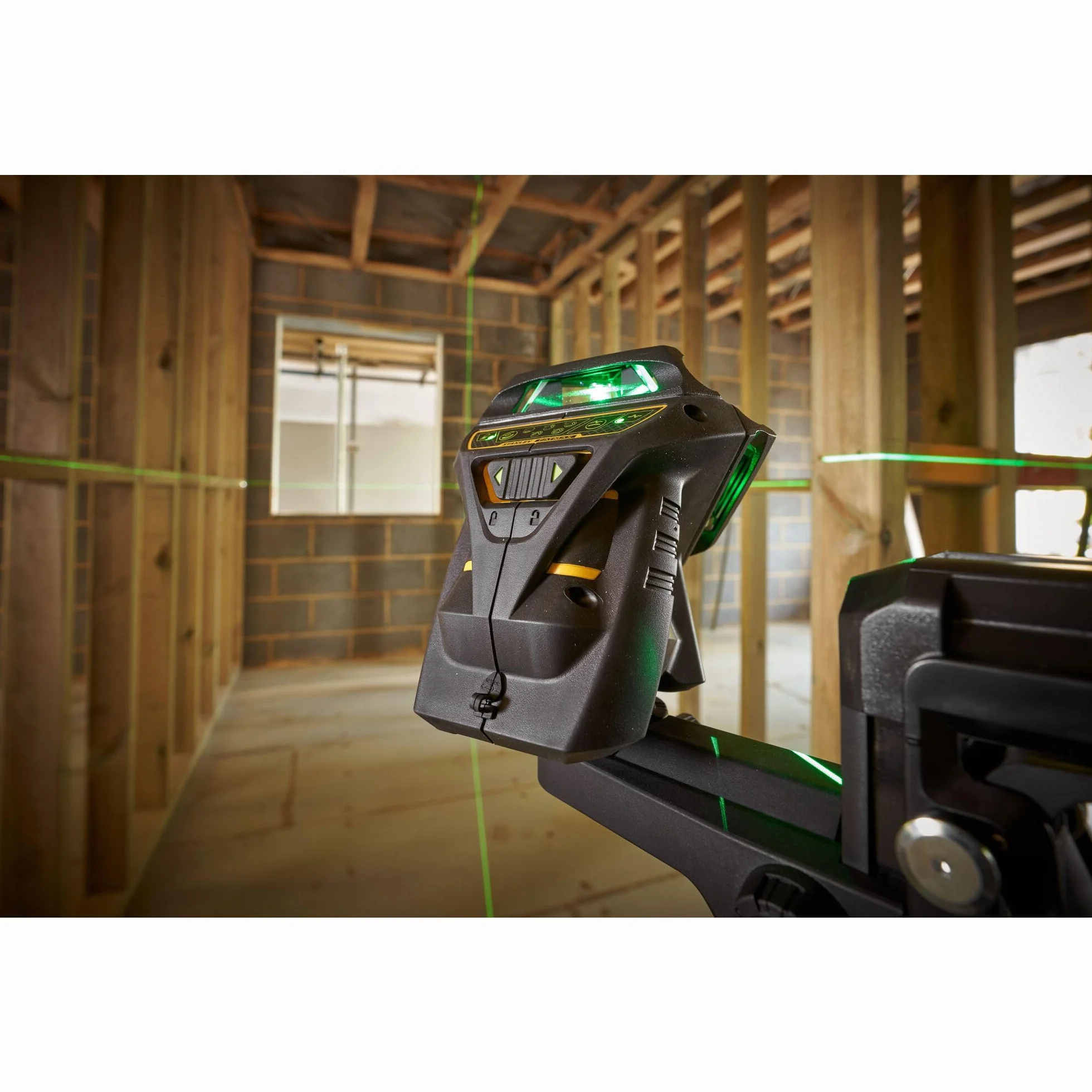 Stanley Fatmax Laser Krzyżowy Wieloliniowy Zielony Multi-Line 360°, FMHT1-77356