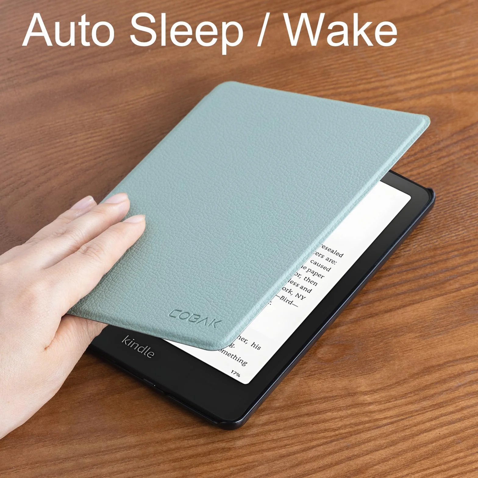 CoBak Etui Case do Kindle Paperwhite 12. generacji 2024 i Kindle Colorsoft Signature Edition SA569P z Auto Usypianiem