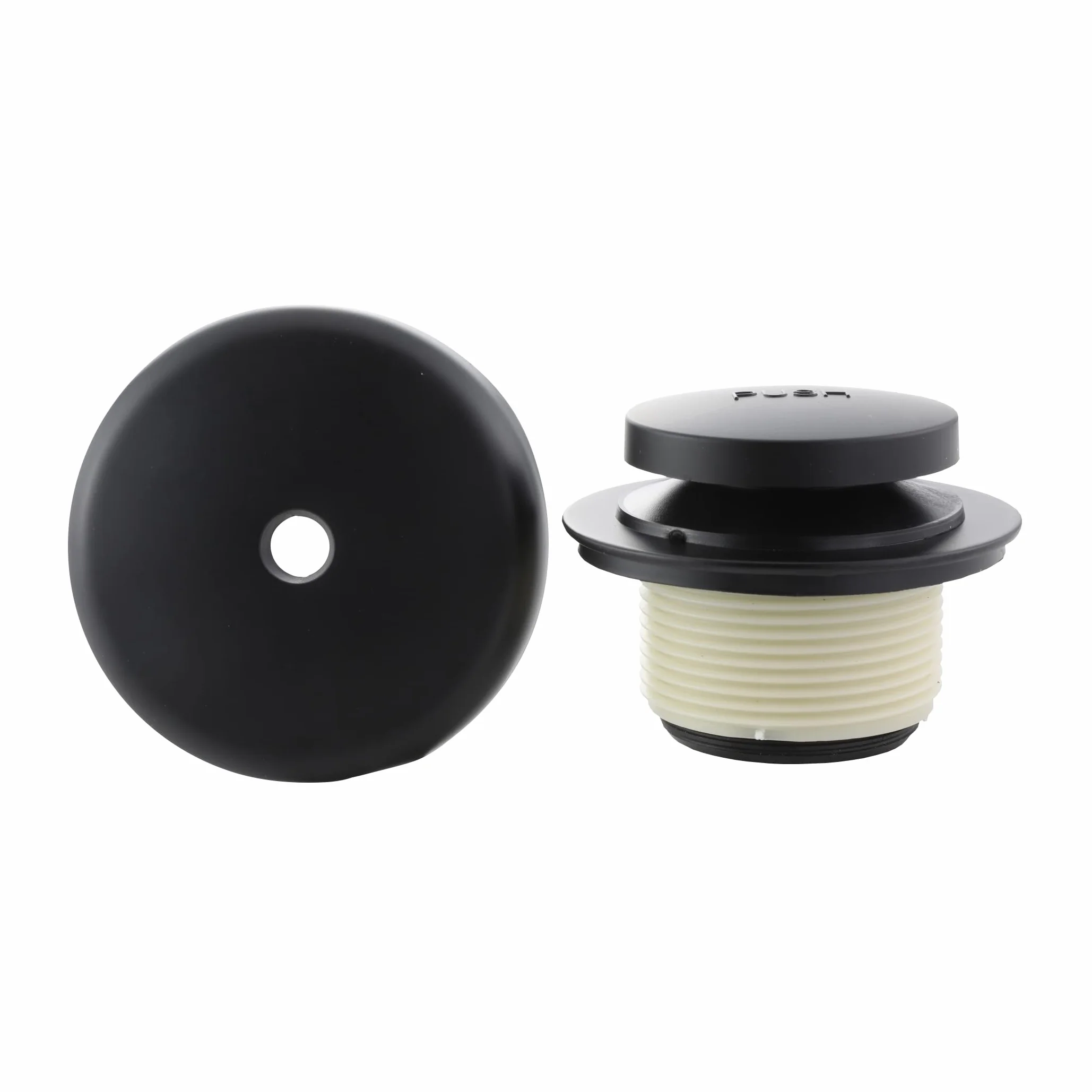 Danco 11081 Touch Toe, zestaw odpływowy, czarny matowy