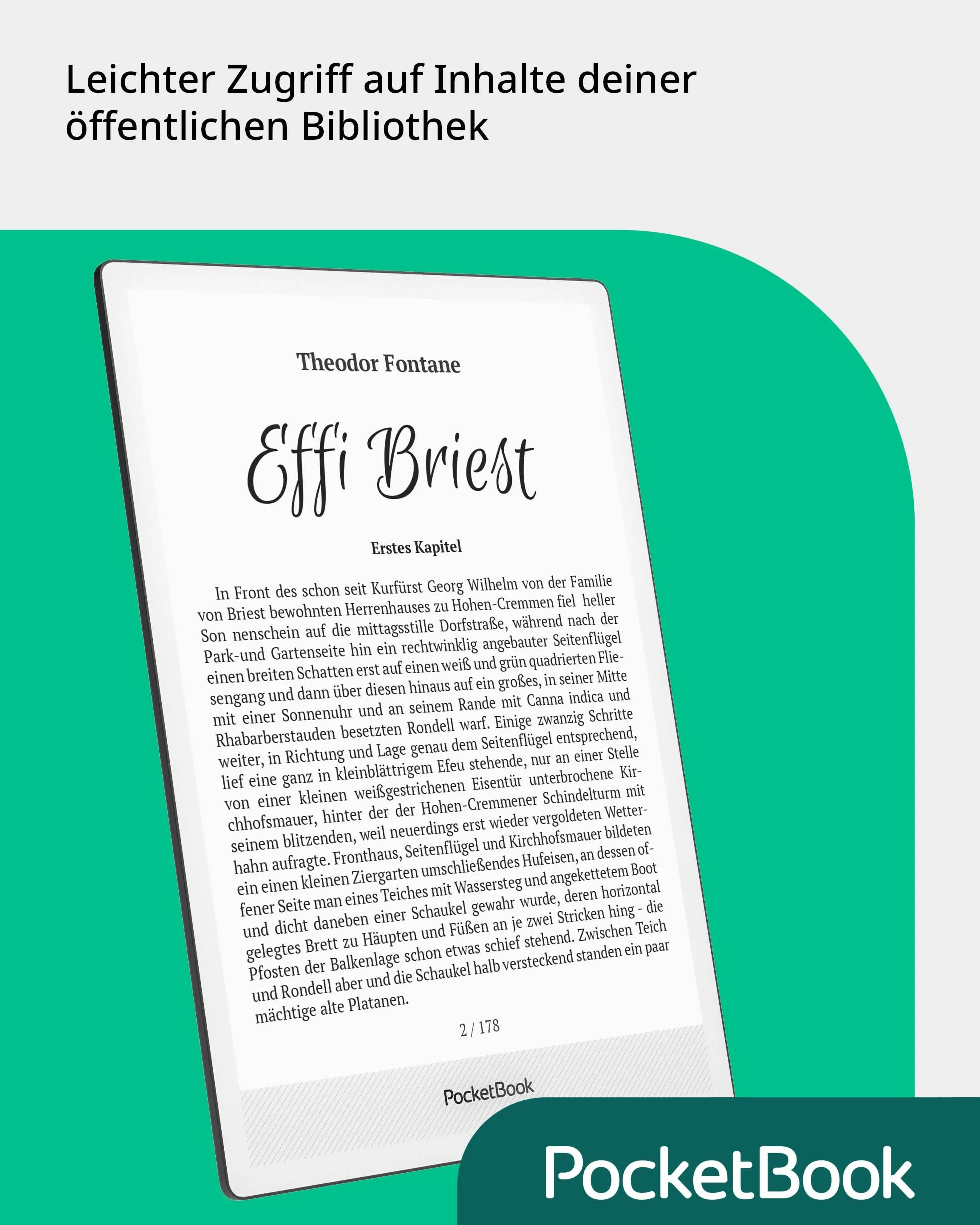 Pocketbook InkPad One E-Reader 10,3" E-Ink Mobius 32 GB obsługa stylus Bluetooth Smart Light matowa czerń