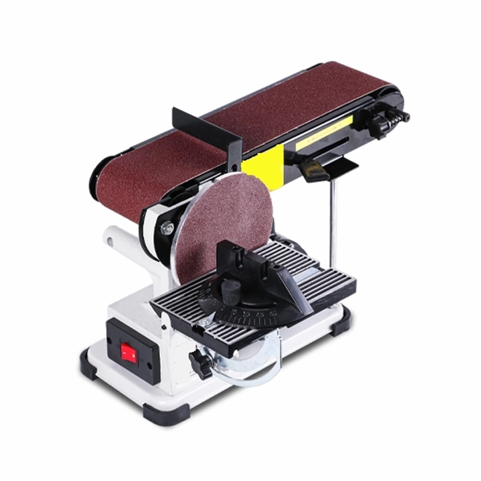 Polerka, szlifierka oscylacyjna, 500W 100x933mm Szlifierka Taśmowa Wielofunkcyjna Szlifierka Mini Elektryczna Szlifierka Taśmowa Szlifierka Taśmowa Szlifierka Polerka do szlifowania, polerowania(Gener