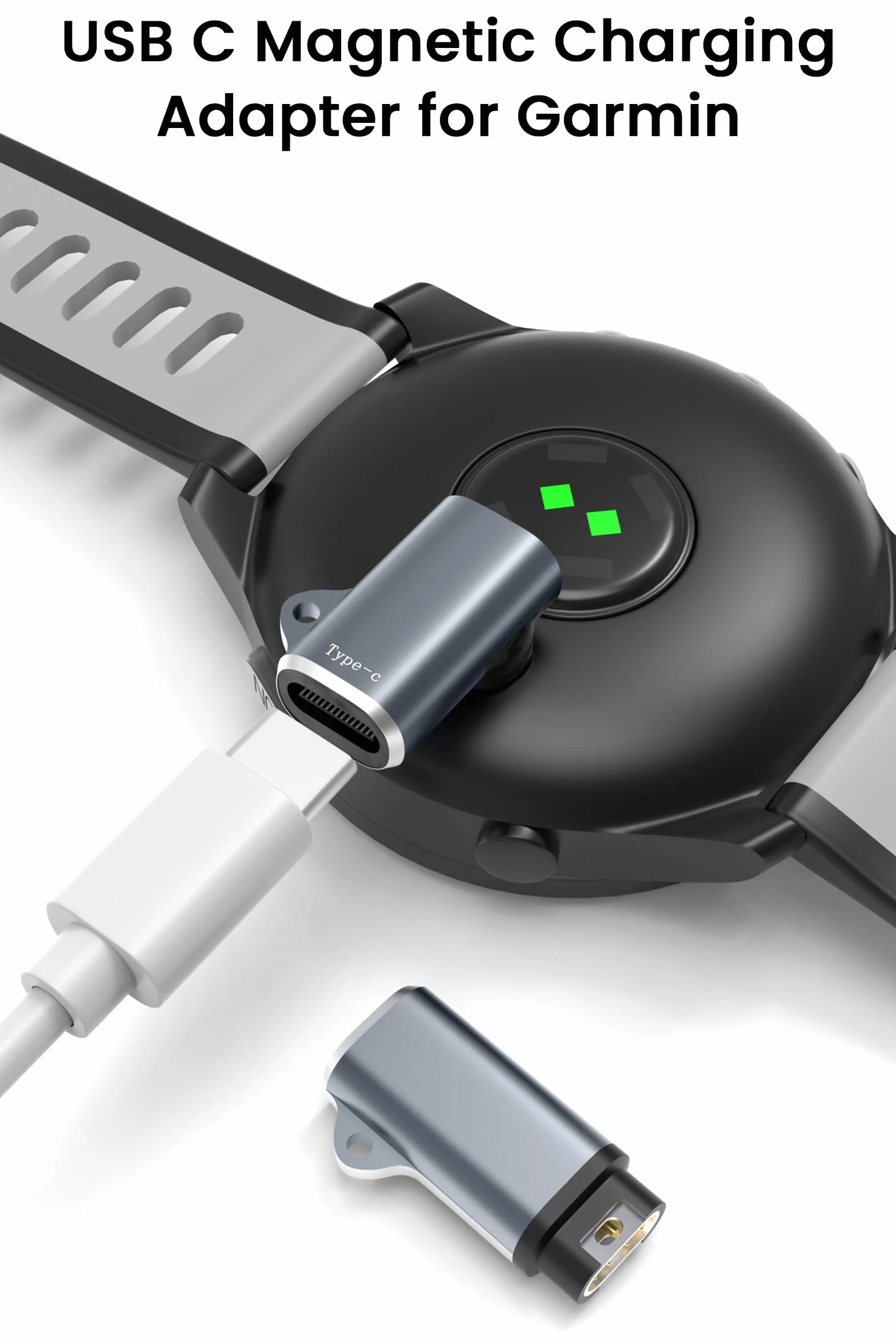 Adapter ładowarki USB-C do Garmin Watch Fenix Vivoactive Instinct Forerunner