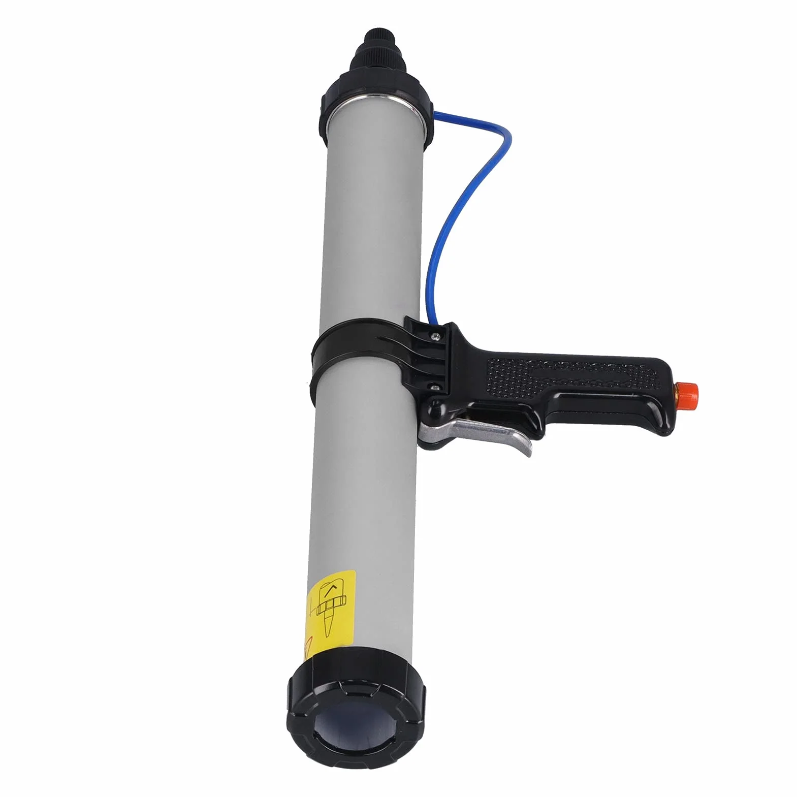TARSHYRY Pistolet Uszczelniający, Pistolet Silikonowy Pneumatyczny Pneumatyka Pneumatyczna 600 Ml Powietrza Zasilana Pistoletem Aluminium Aluminium Strzępy Kaulingowy do Dekoracji Budynku, Kontenery
