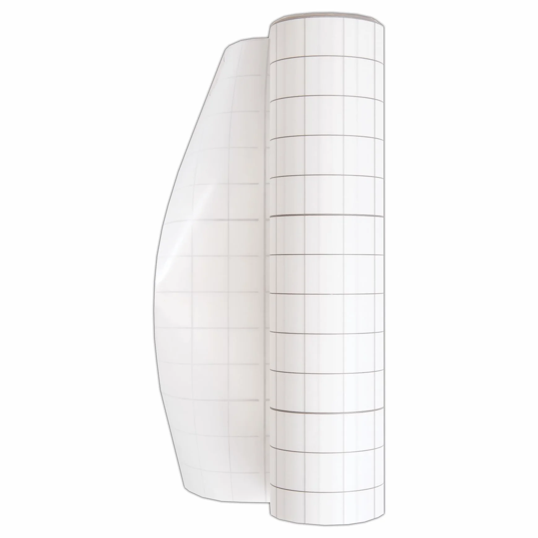 Matowa rolka folii o niskiej przyczepności, przezroczysta, 254 mm x 3,66 m, drobno cięta winyl, wycinana czysta, usuwalna przyczepność, trwała, do rysowania ołówkiem