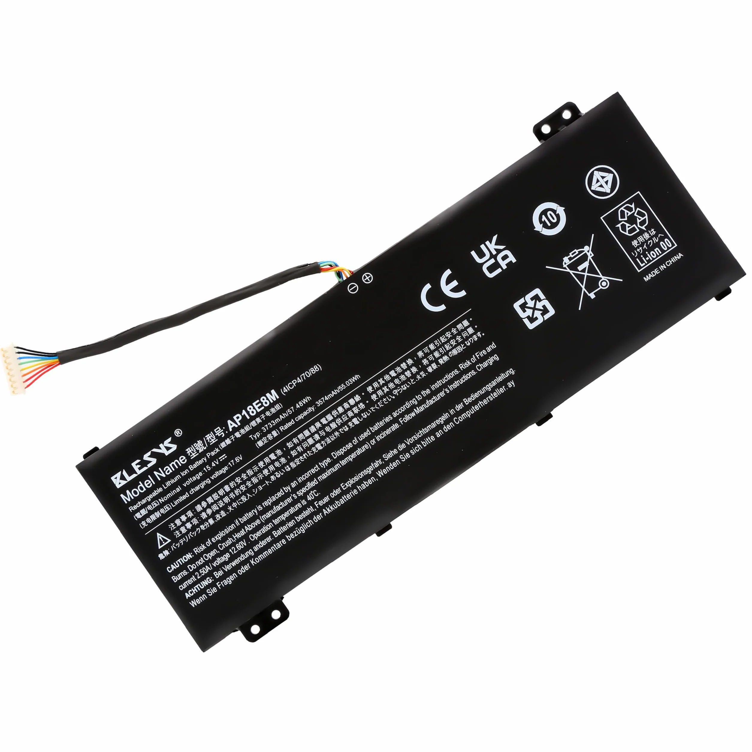 Bateria do Acer Nitro 5 AN515-54 AN515-55 AN515-57 AN515-58 AP18E8M AP18E7M
