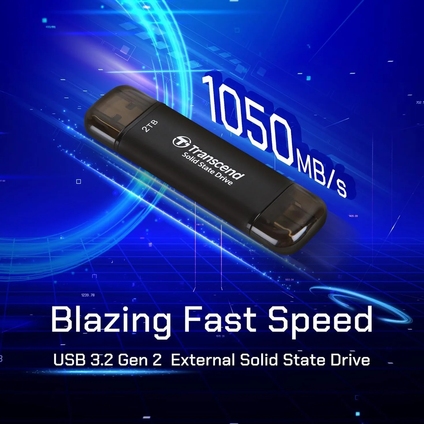 Transcend ESD310C 256GB External SSD