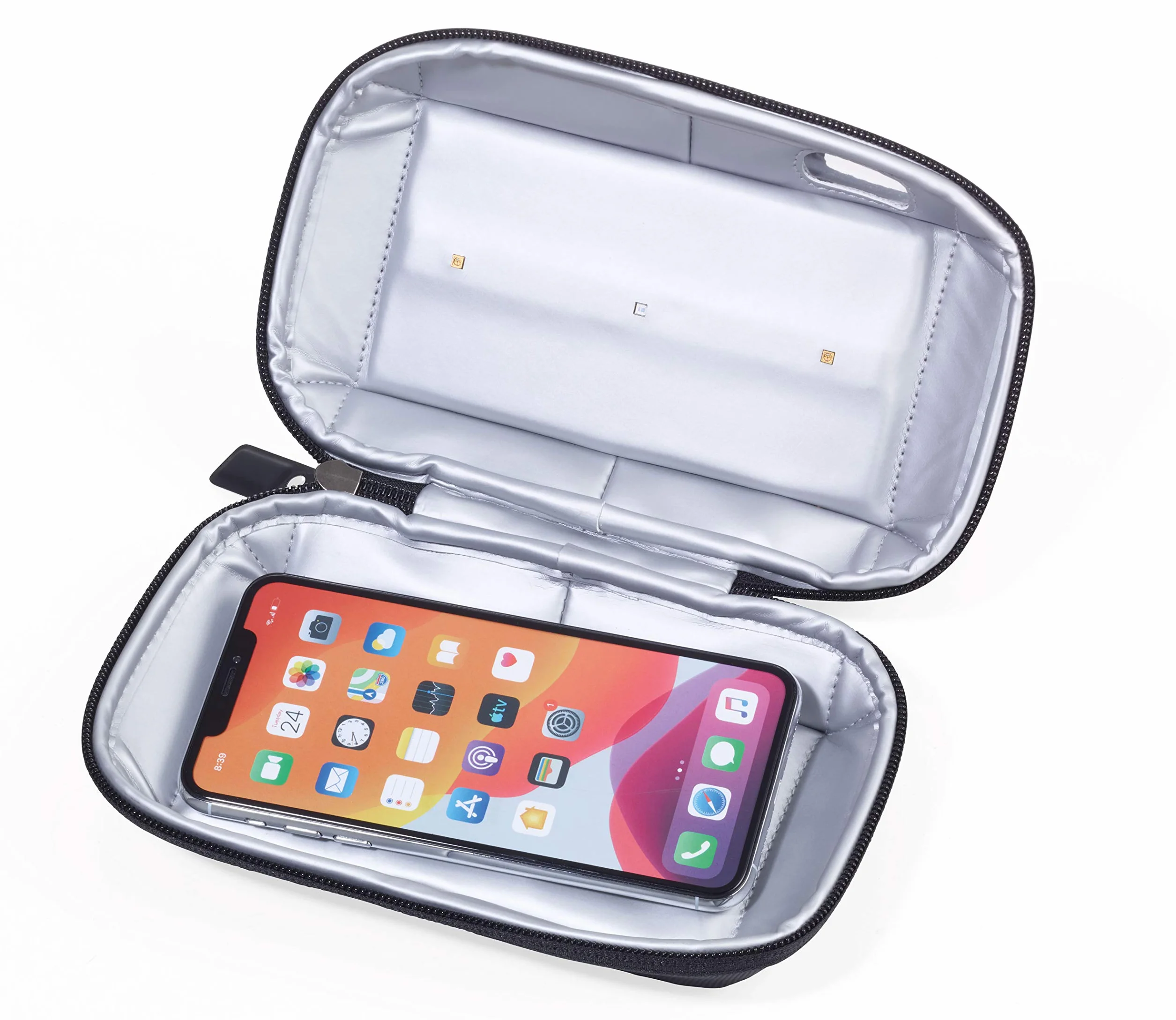 TROIKA UV Traveller czarny 125 x 212 x 55 mm