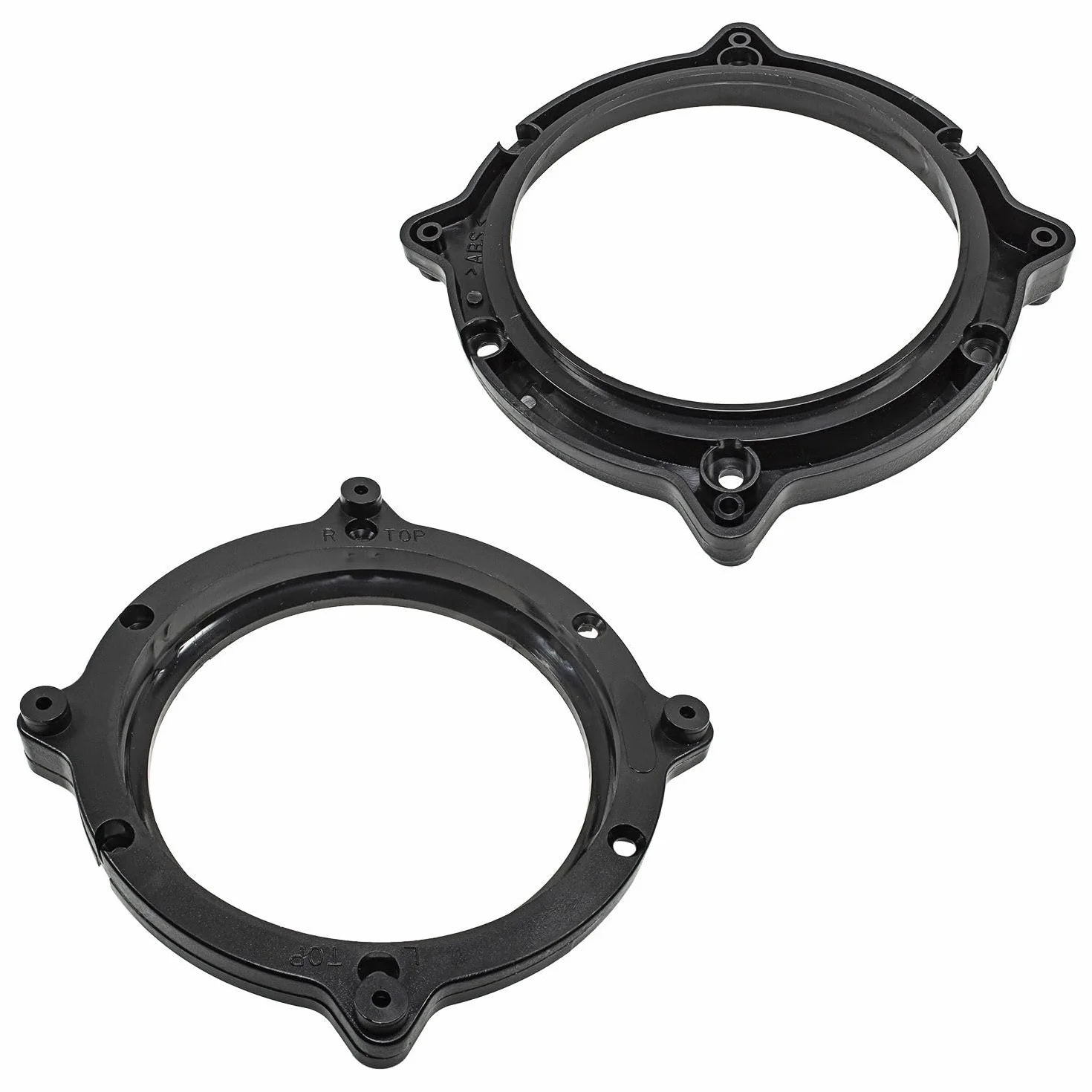 Audio 2803-012 pierścienie głośnikowe adaptery uchwyty kompatybilne z Audi A3 8L przednie drzwi DIN 130 mm