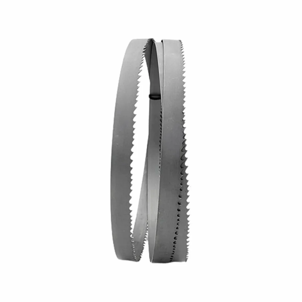 Brzeszczot do piły taśmowej, Bimetalowe brzeszczoty taśmowe o wielu długościach, brzeszczoty do pił taśmowych 3/4 cala 19x0,9 mm M42, brzeszczoty do pił metalowych 4-6TPI do cięcia twardego drewna(335