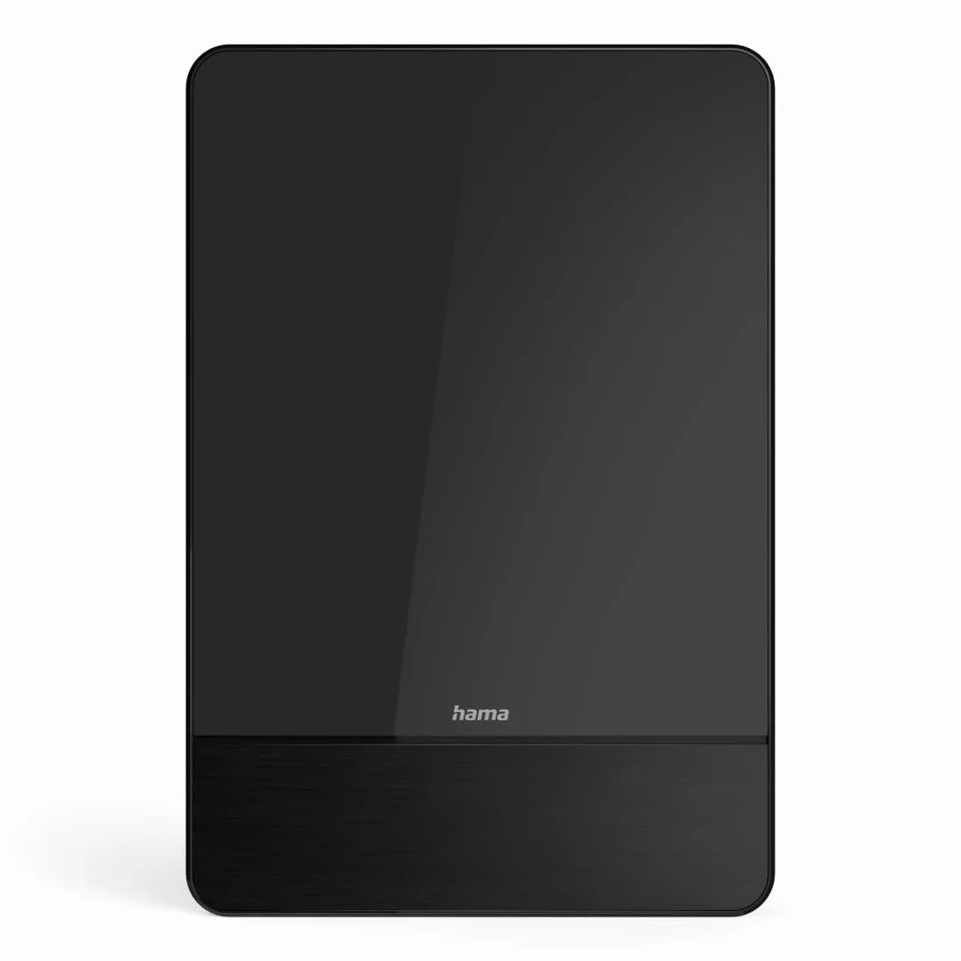 Hama Antena pokojowa DVB-T2 aktywna 5G LTE płaska czarna