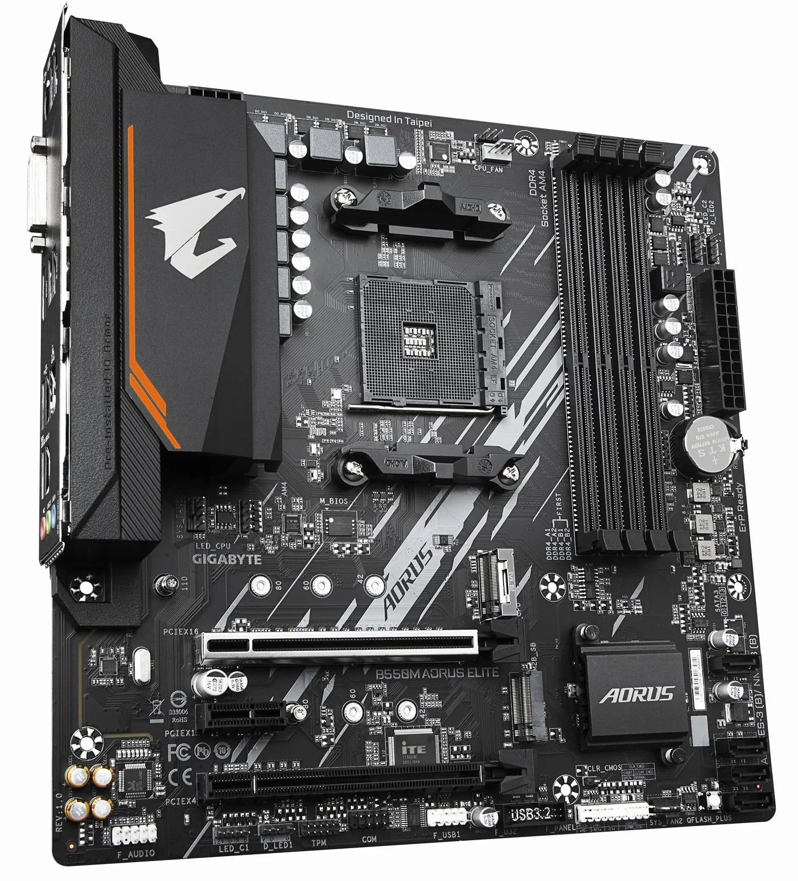 GIGABYTE B550M AORUS ELITE mATX Motherboard for AMD AM4
