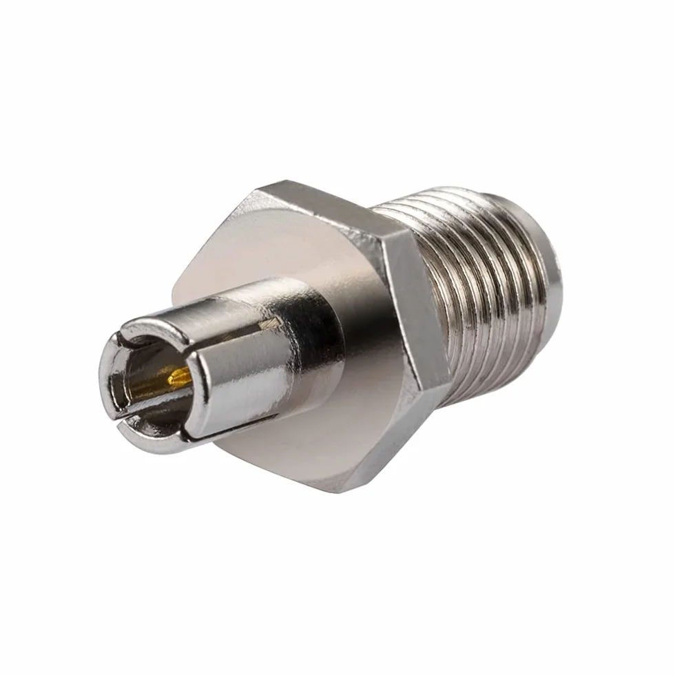 Vecys 2 Sztuki SMA Żeńskie do TS9 Męskie Adapter Anteny Kompatybilny z LTE Antena Router GSM