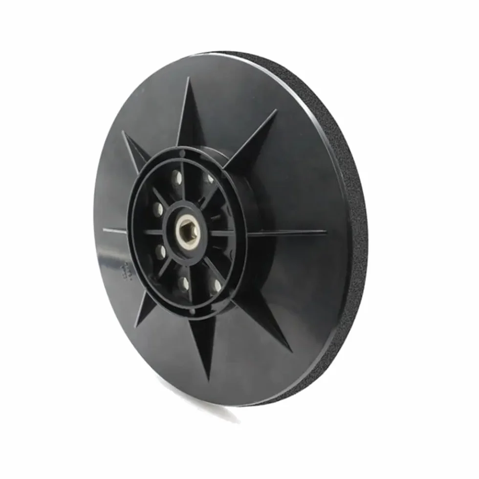 Trade-Shop 8-otworowy talerz szlifierski/talerz szlifierski na rzep / talerz podporowy Ø 225 mm kompatybilny z szlifierką Einhell TC-DW 225, TE-DW 225