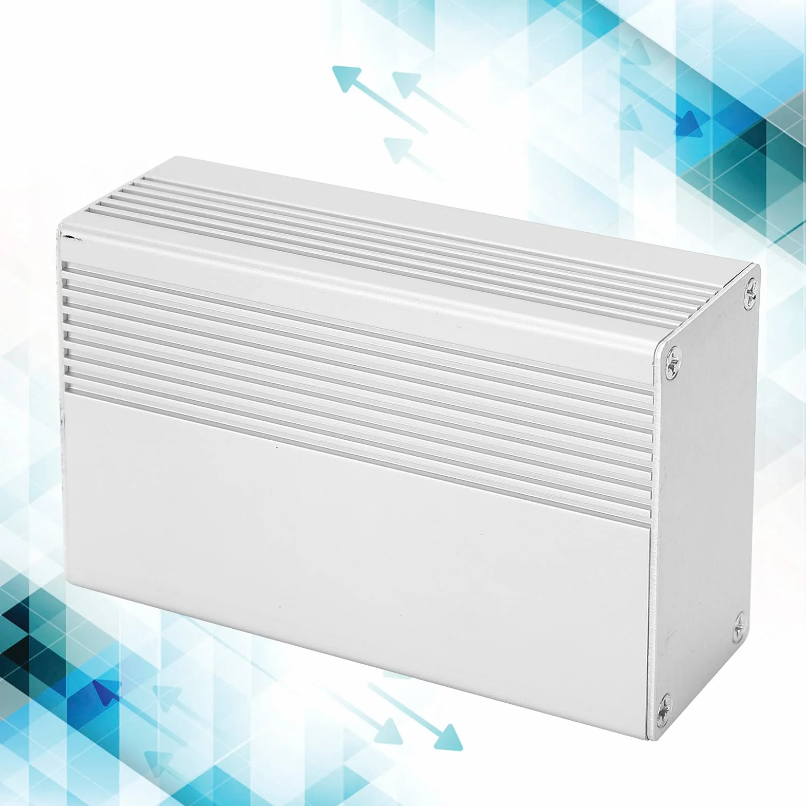 Aluminiowa Elektroniczna Obudowa Skrzynki Projektowej Obudowa Dzielona Obudowa Skrzynki Przyłączeniowej DIY Obudowa 1,4 X 2,5 X 3,9 Cala