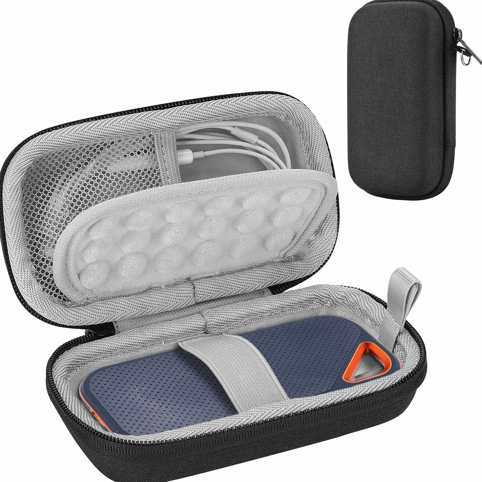 ProCase Etui do SanDisk Extreme Pro SDSSDE80/SDSSDE81 wodoodporny EVA z siatką
