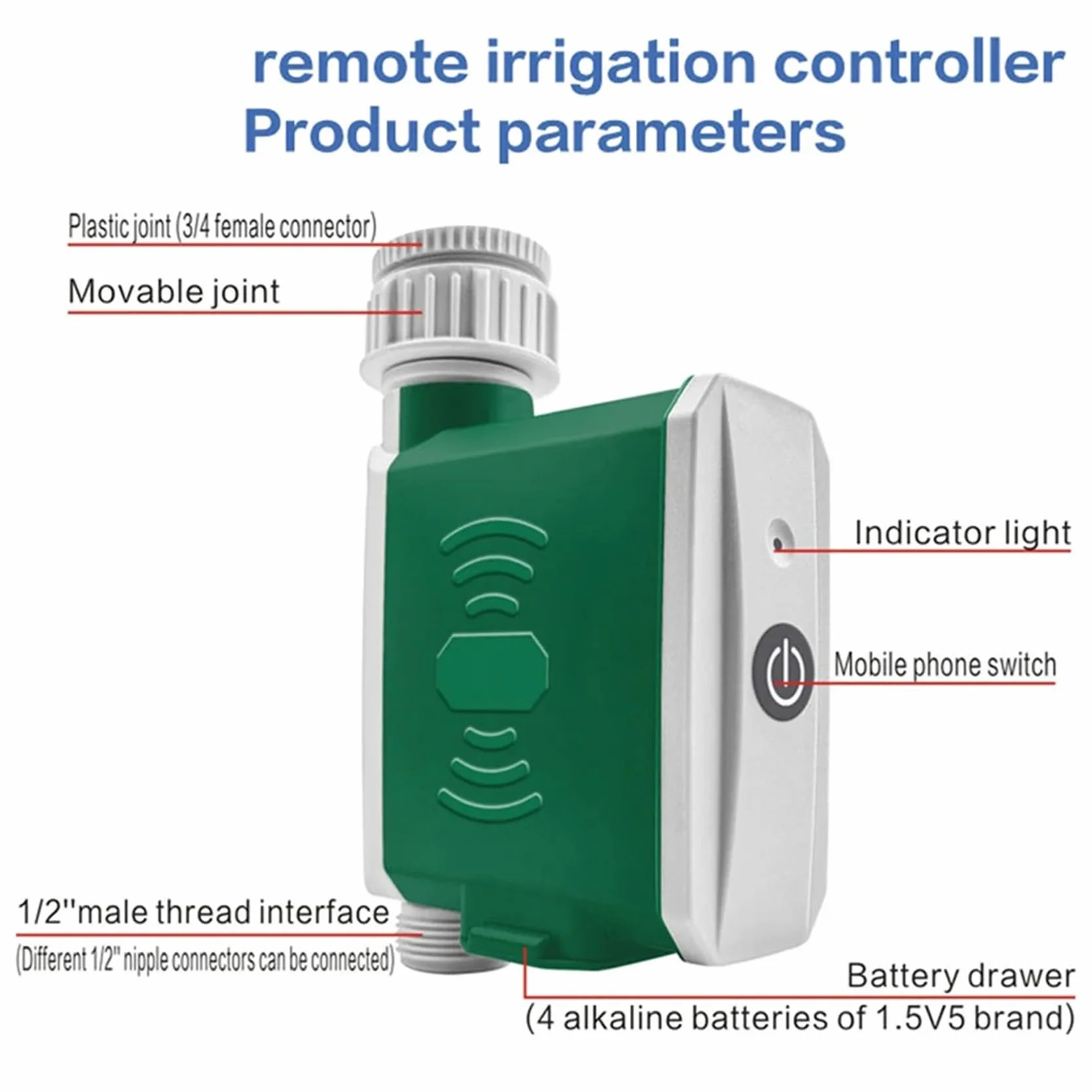 2X Tuya ZigBee Timer Nawadniania Kontroler Nawadniania Kropelkowego Automatyczna Kontrola Aplikacji Systemu dla i