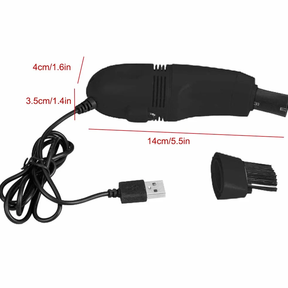 Przenośny ręczny miniodkurzacz USB do czyszczenia klawiatury, mokro/sucho