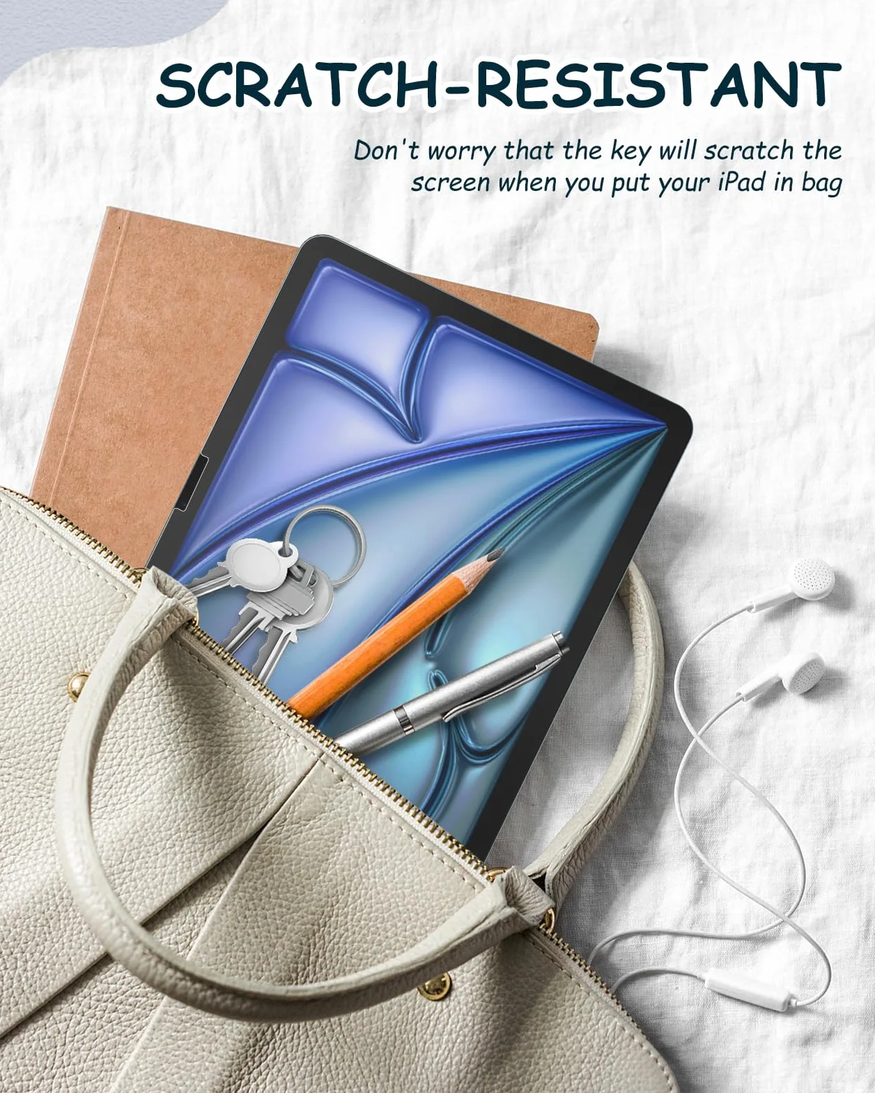 TiMOVO 2-Pack Matowa Folia Ochronna na ekran PET kompatybilny z iPad Air 11 Inch (M4/M3/M2-2026/2025/2024)